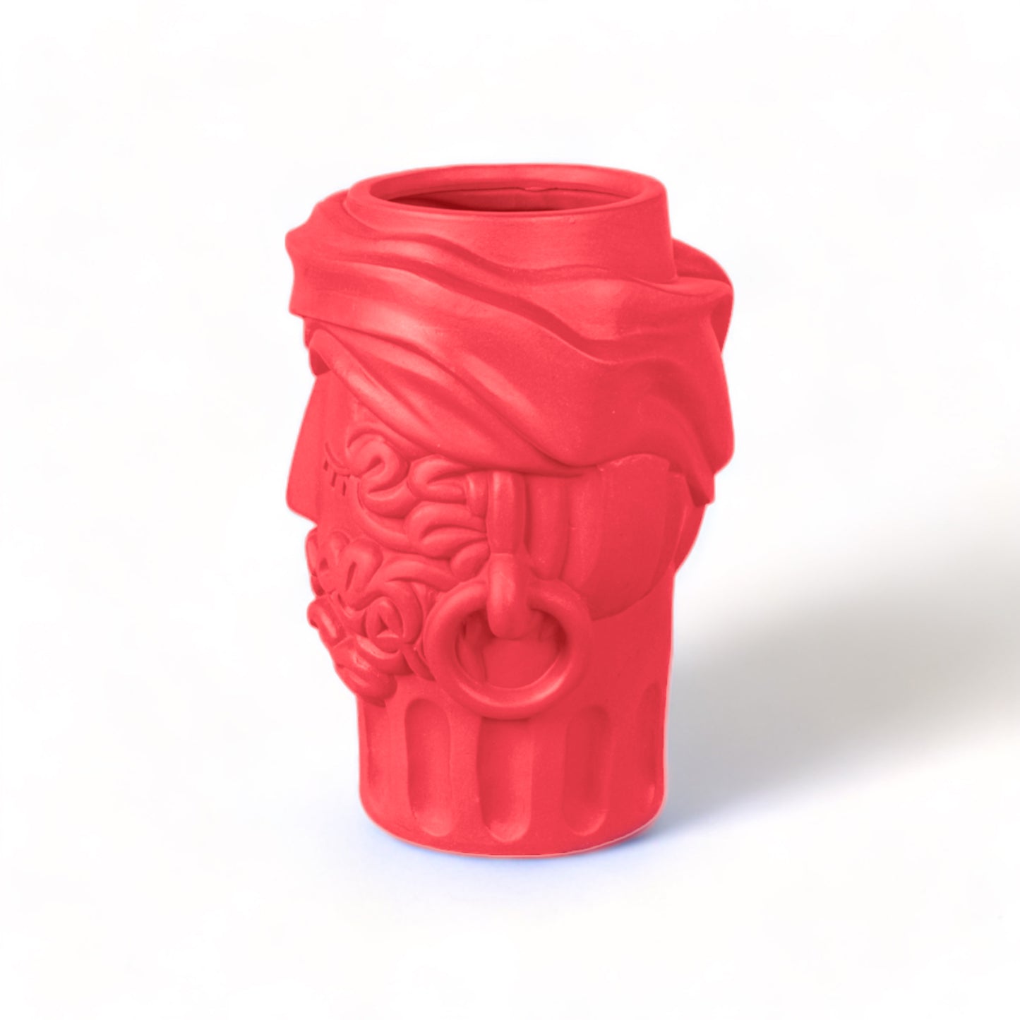 Terracotta Vase Man - BOUGAINVILLEA