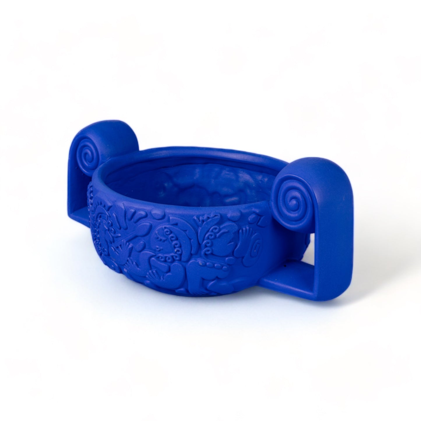 Vaso in Terracotta Centrotavola Blu