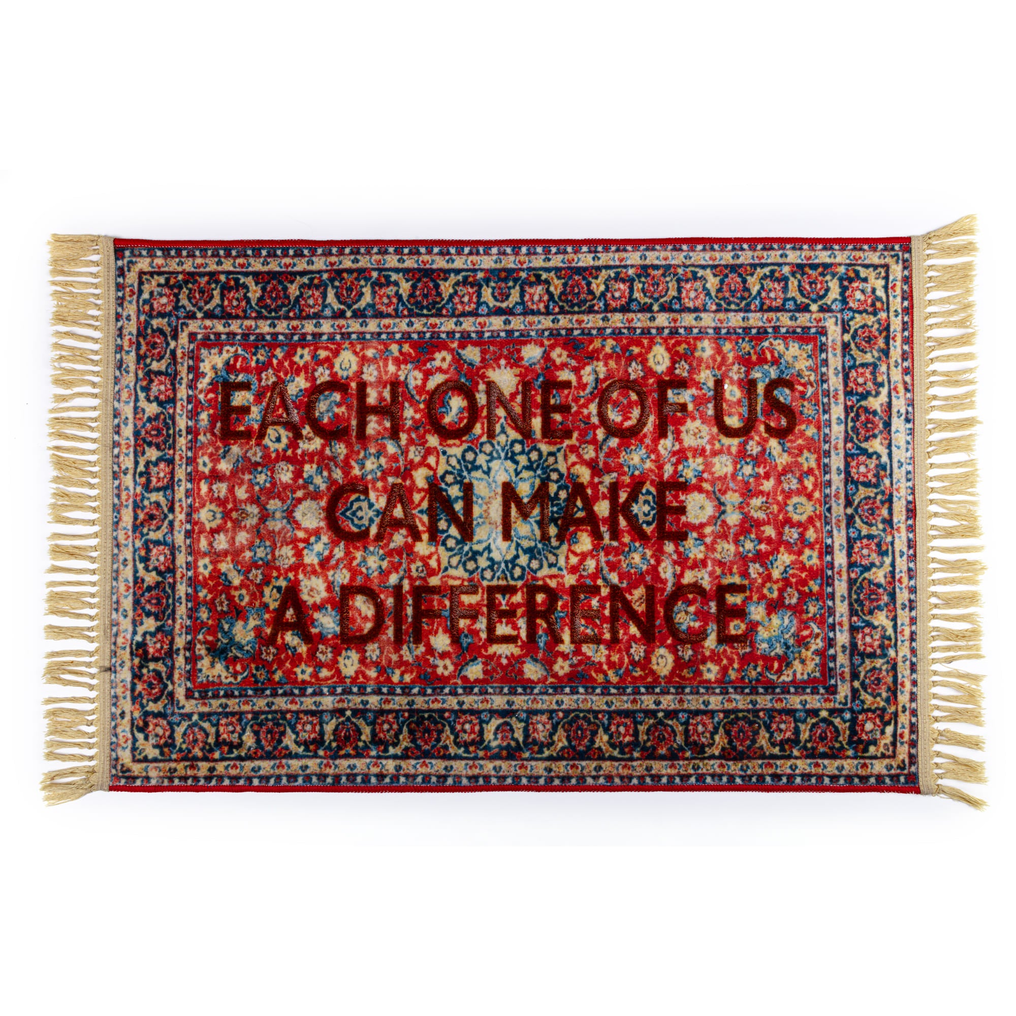 Tapis Seletti Burnt Carpet - Design Loredana Longo - Polyester - 80x120 Cm - Neuf