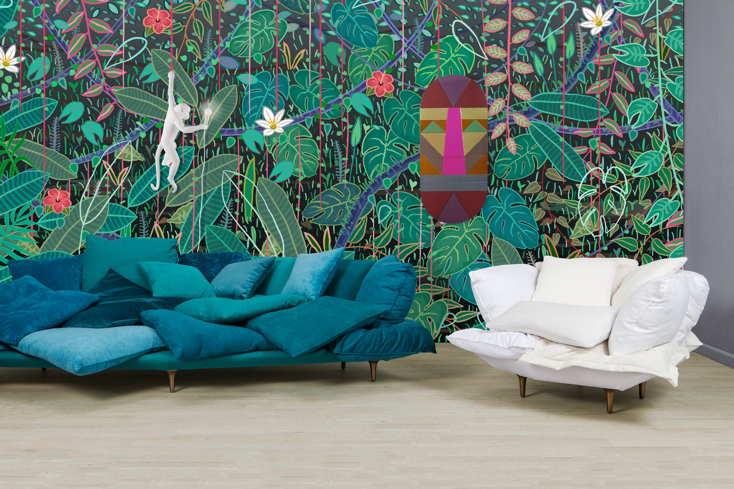 Comfy Armchair White