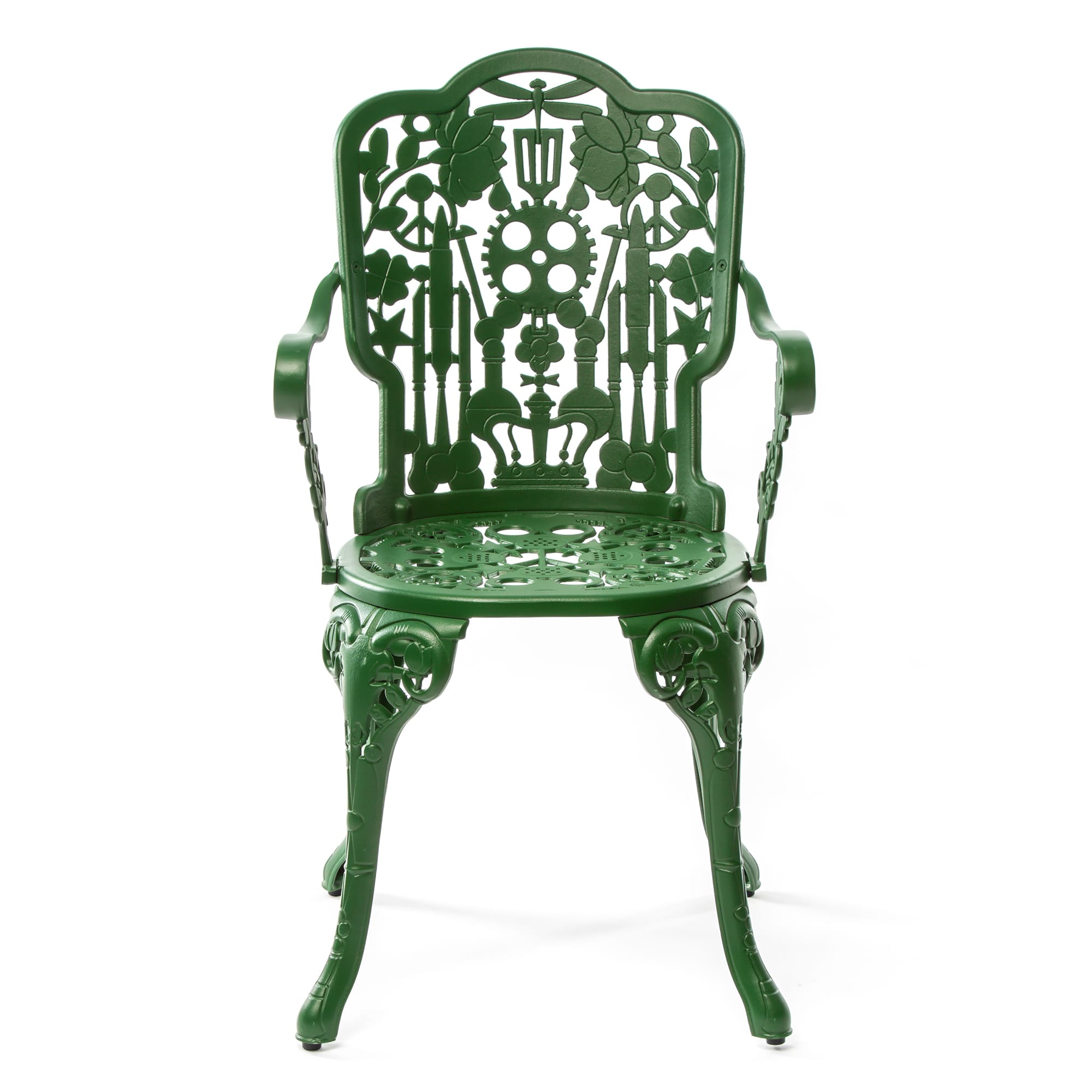 Industry Collection POLTRONA IN ALLUMINIO VERDE SELETTI industry-collection-poltrona-in-alluminio-verde-seletti