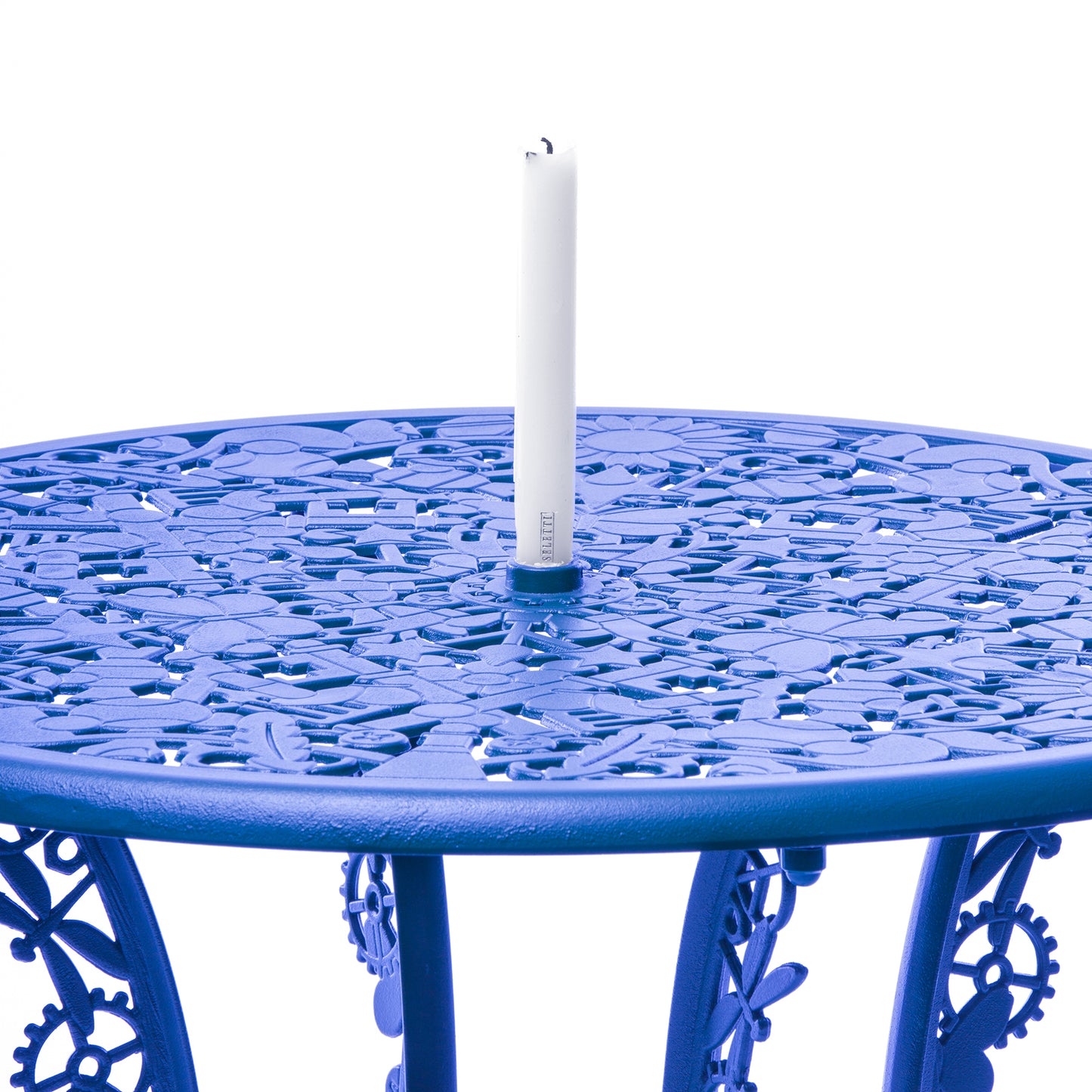 Industry Collection ALUMINIUM TABLE -BLU CIELO