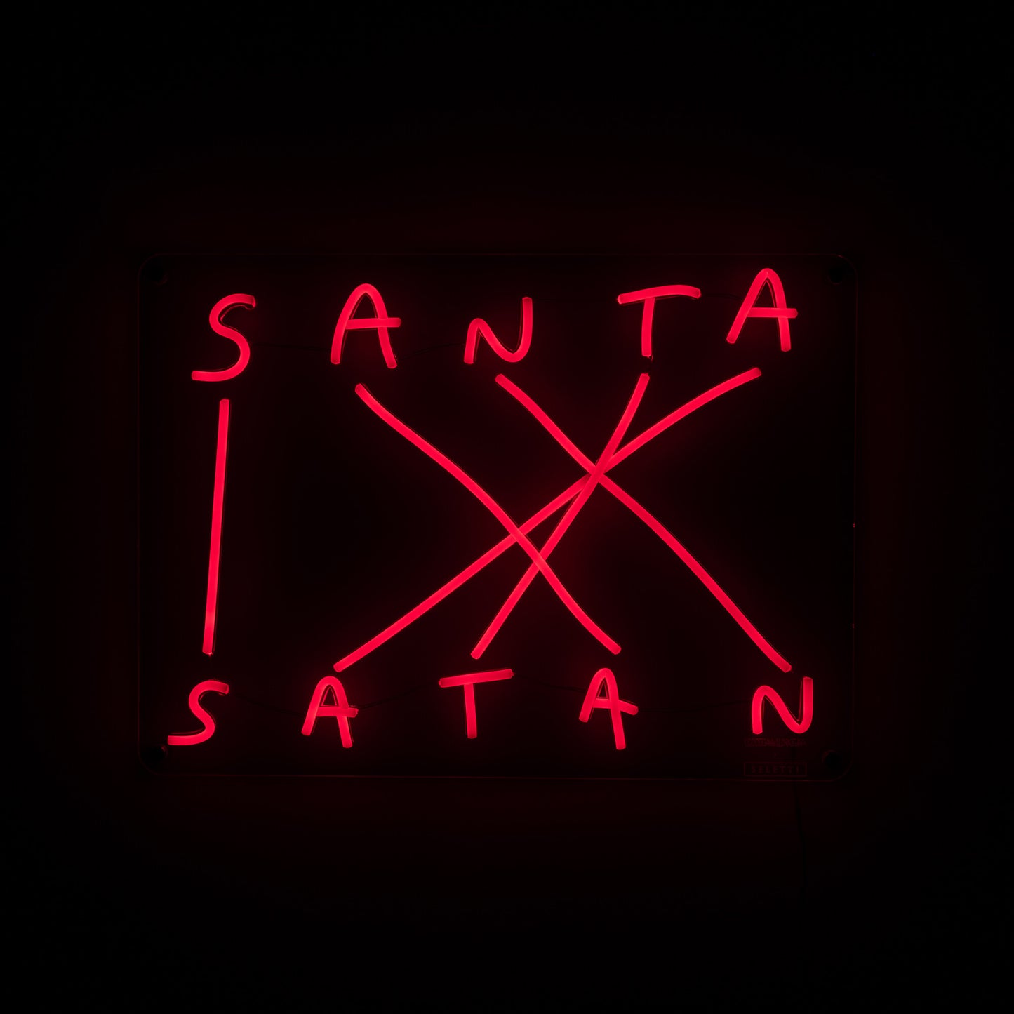 Santa Satan Led Lamp
