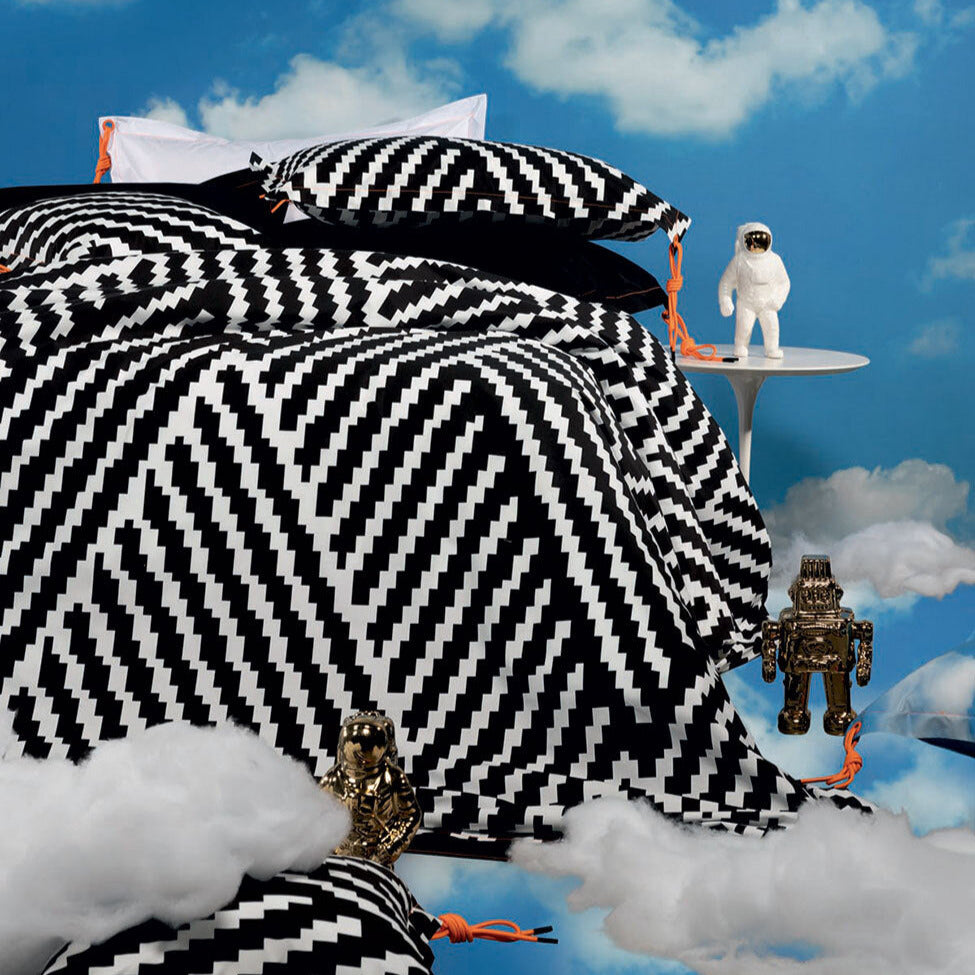 Set Double duvet cover - Cm 250x200 OPTICAL