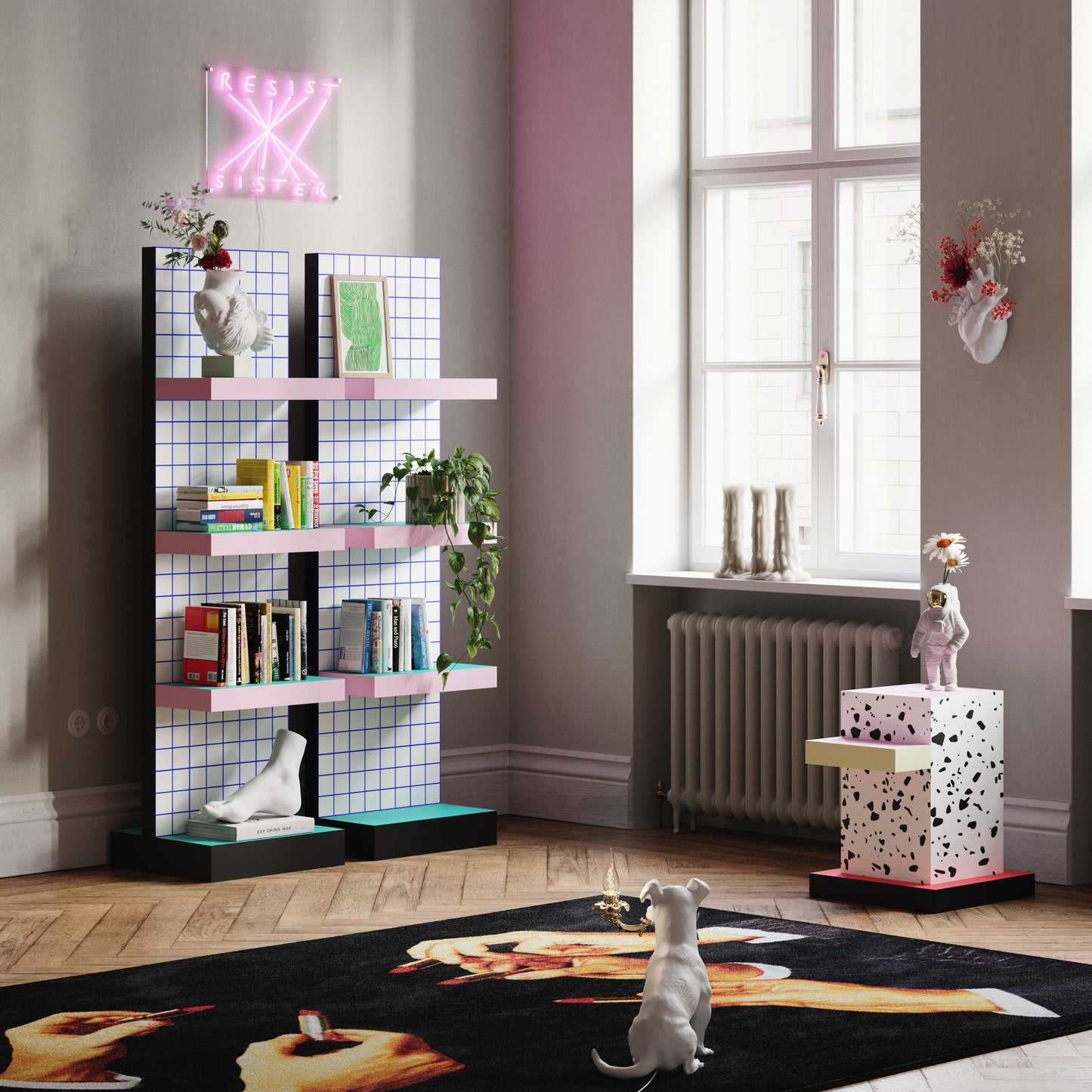GRIGLIA BLU SUPERSHELF