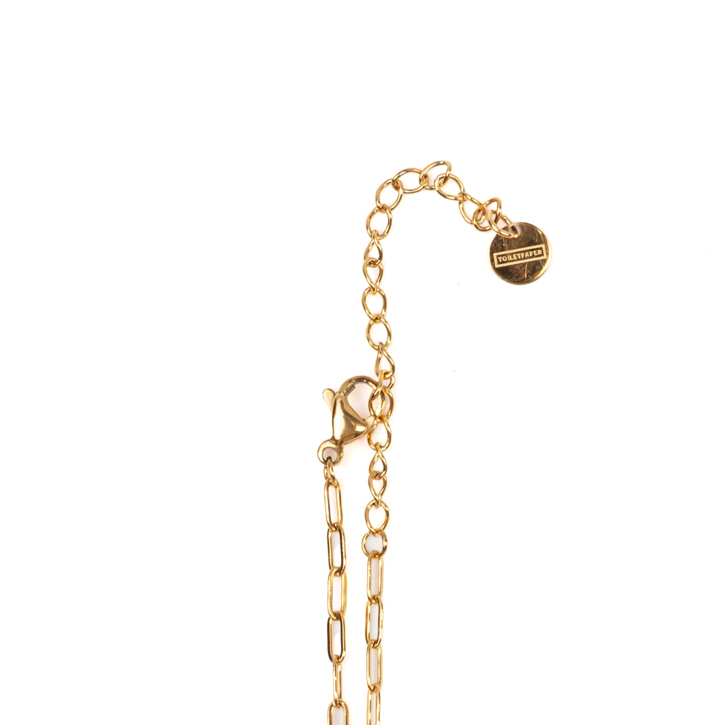 SINK PLUNGER Necklace with pendant - Toiletpaper Jewels