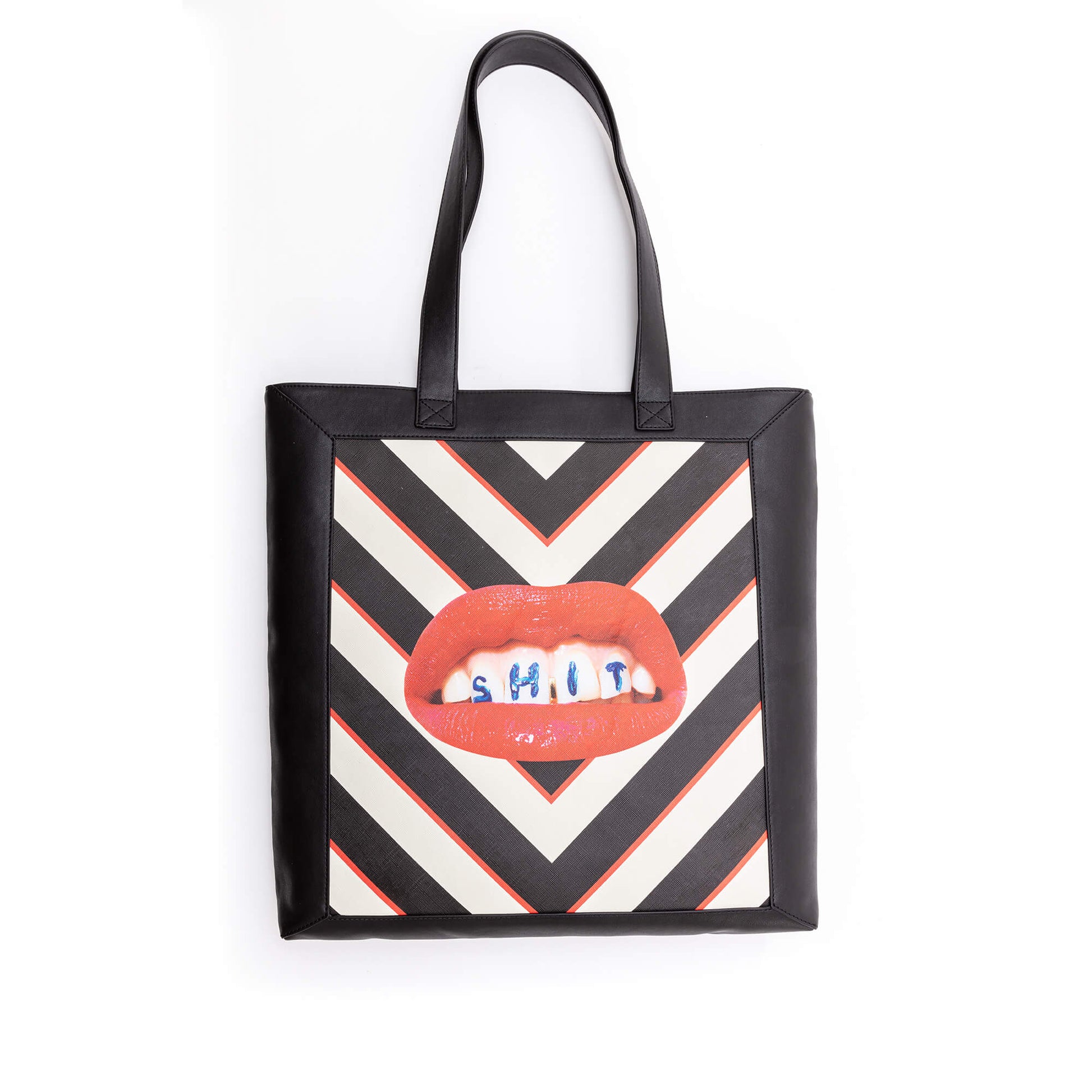 Travel Kit Tote Bag Shit – SELETTI - Main Image