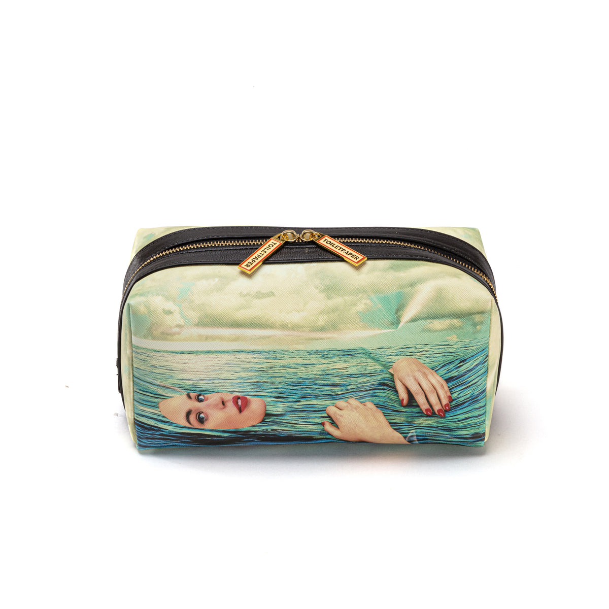 Seletti Toiletpaper Travel Rucksack – Seagirl  ?? Travel Kit Tote Bag Seagirl – SELETTI USA main image 2