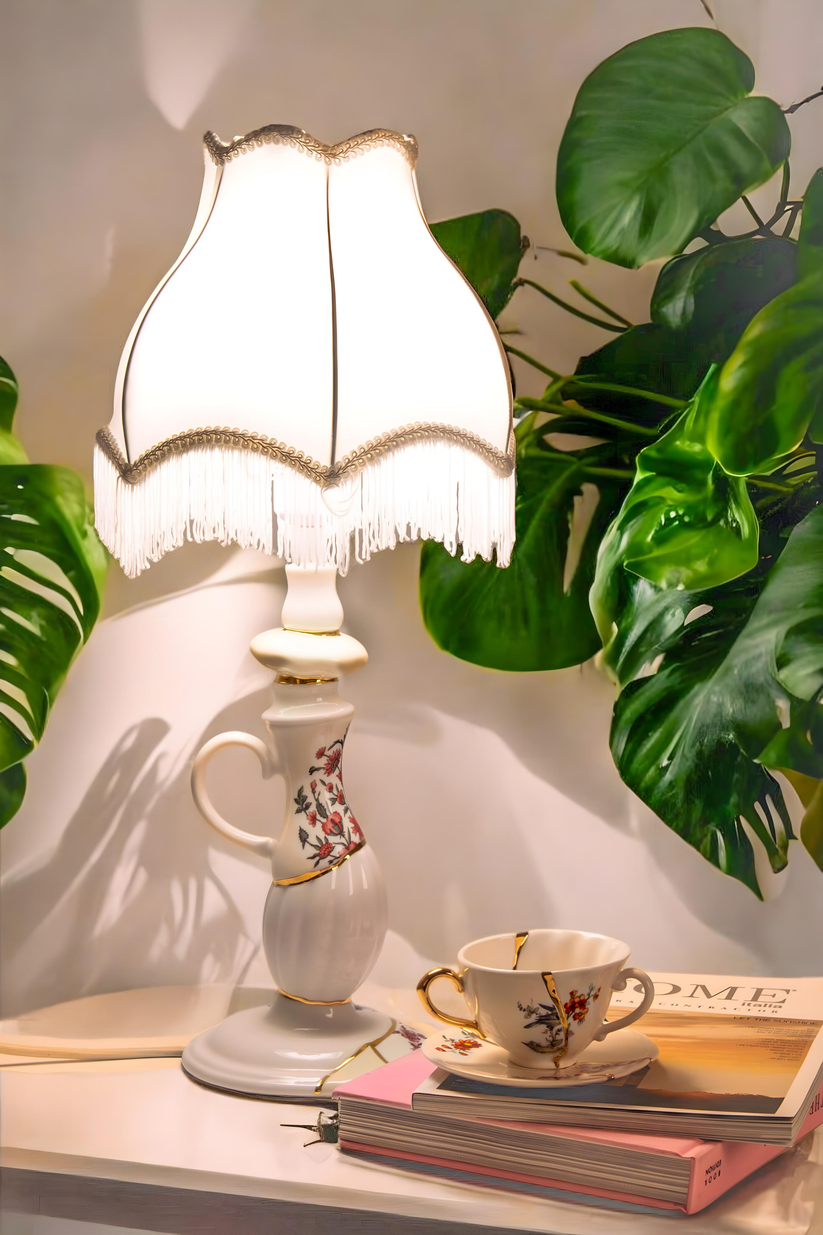 Kintsugi - Lampada abat-jour dimmerabile – SELETTI