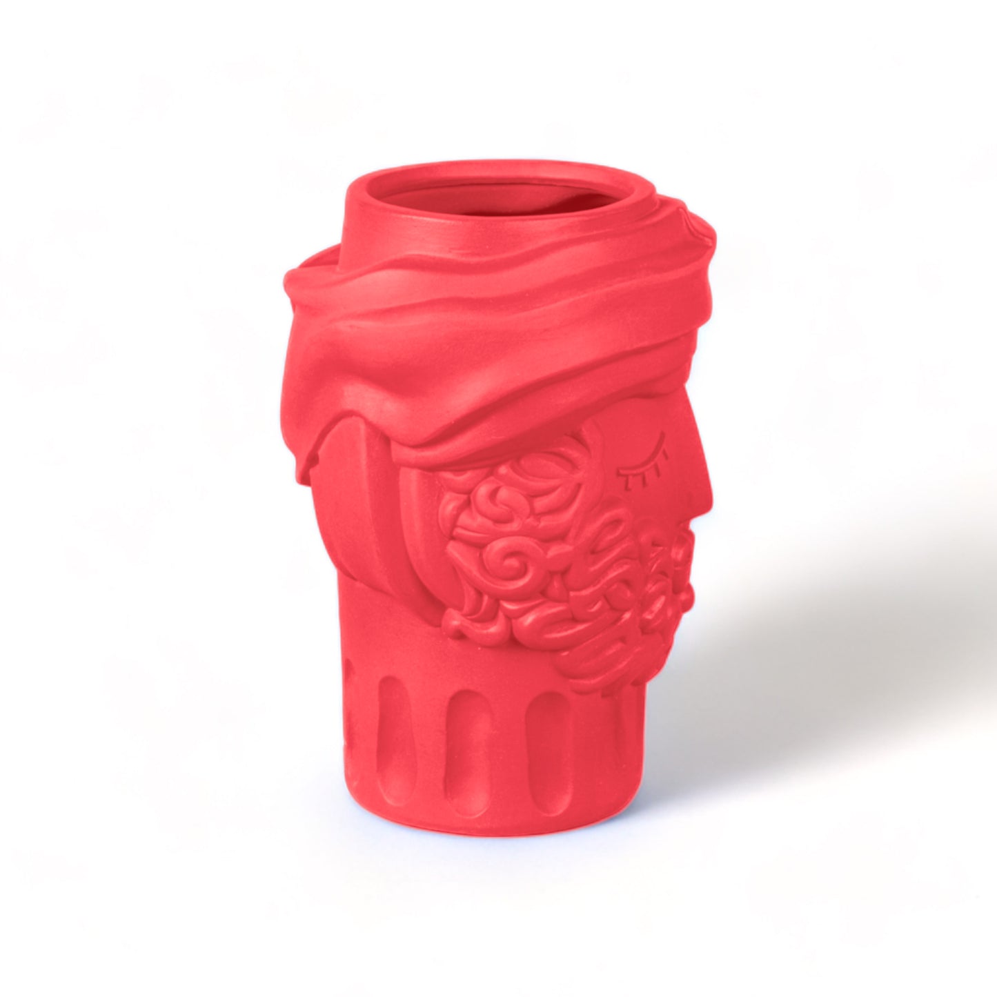 Terracotta Vase Man - BOUGAINVILLEA