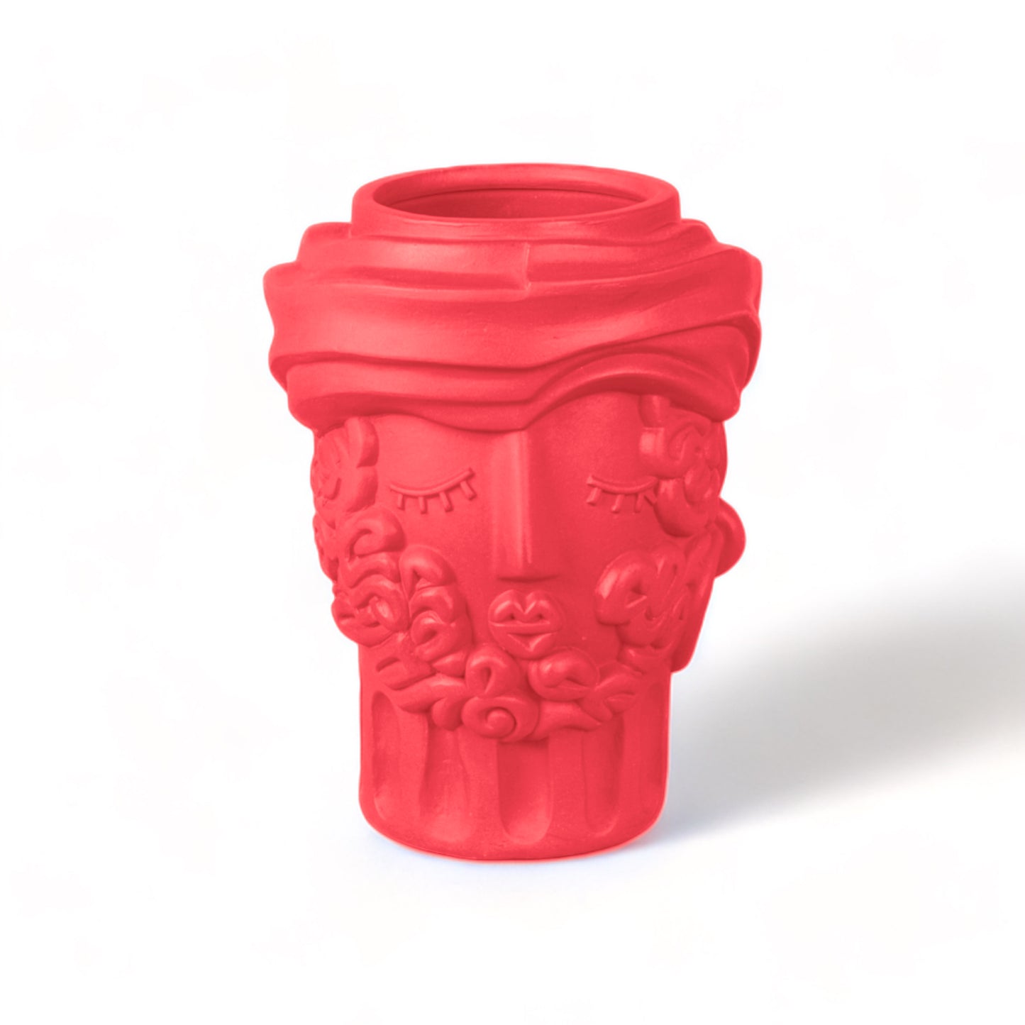 Terracotta Vase Man - BOUGAINVILLEA