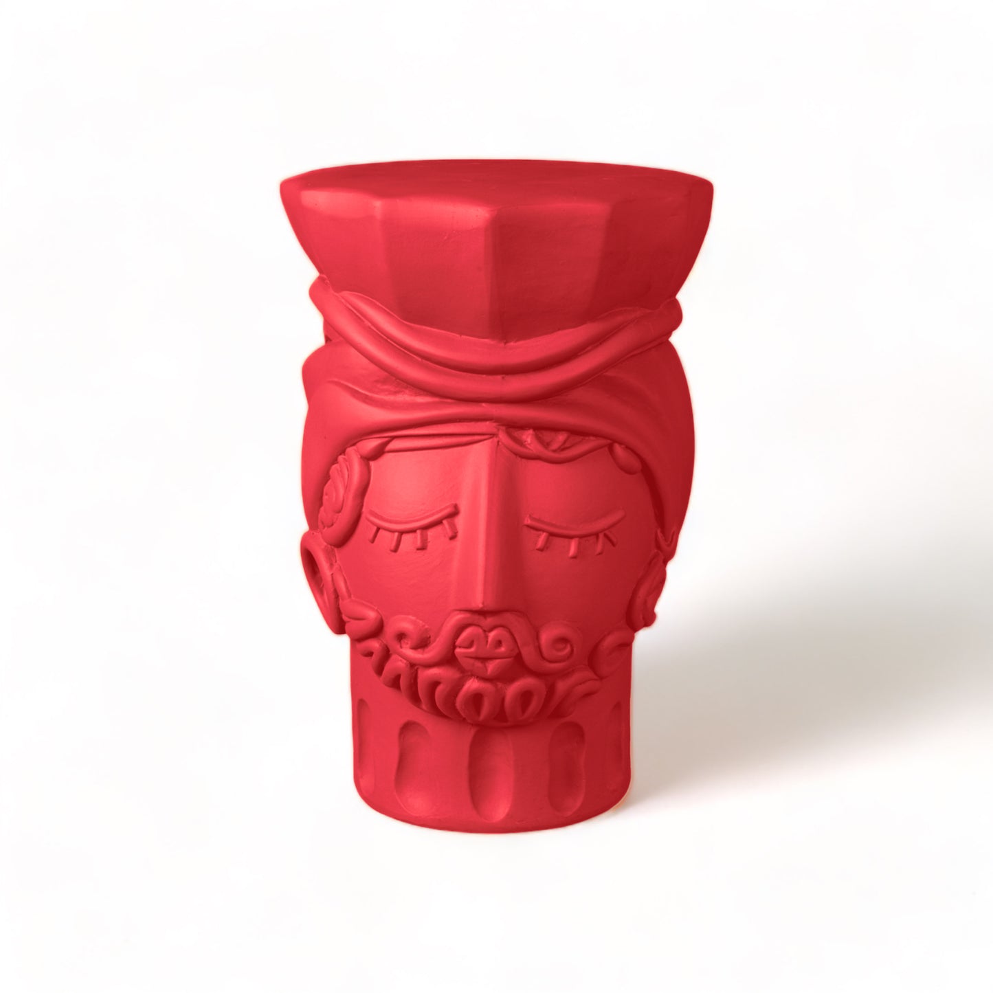 Magna Graecia Terracotta Stool Man - BOUGAINVILLEA