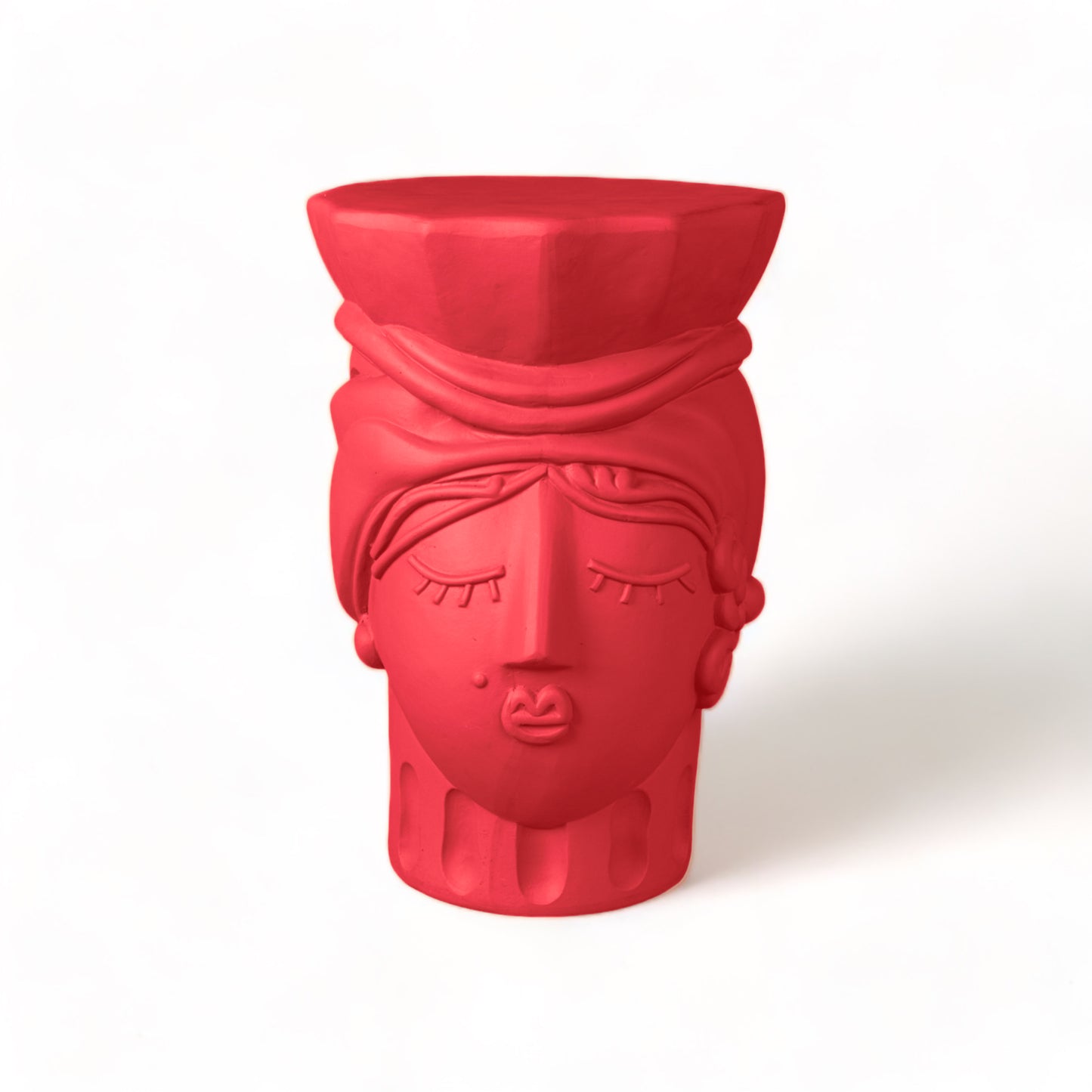 Magna Graecia Terracotta Stool Woman - BOUGAINVILLEA