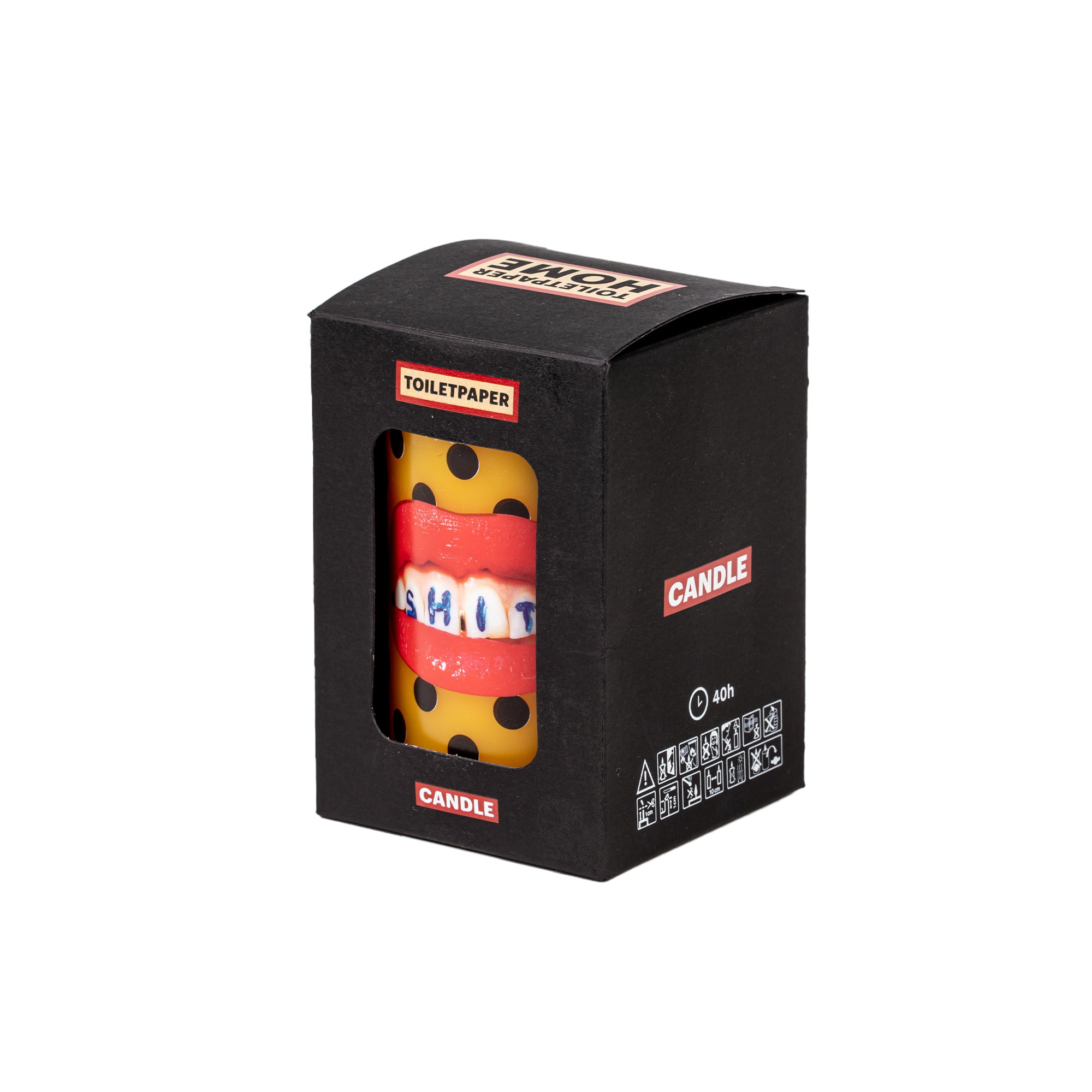 TOILETPAPER Large Candle SHIT – SELETTI