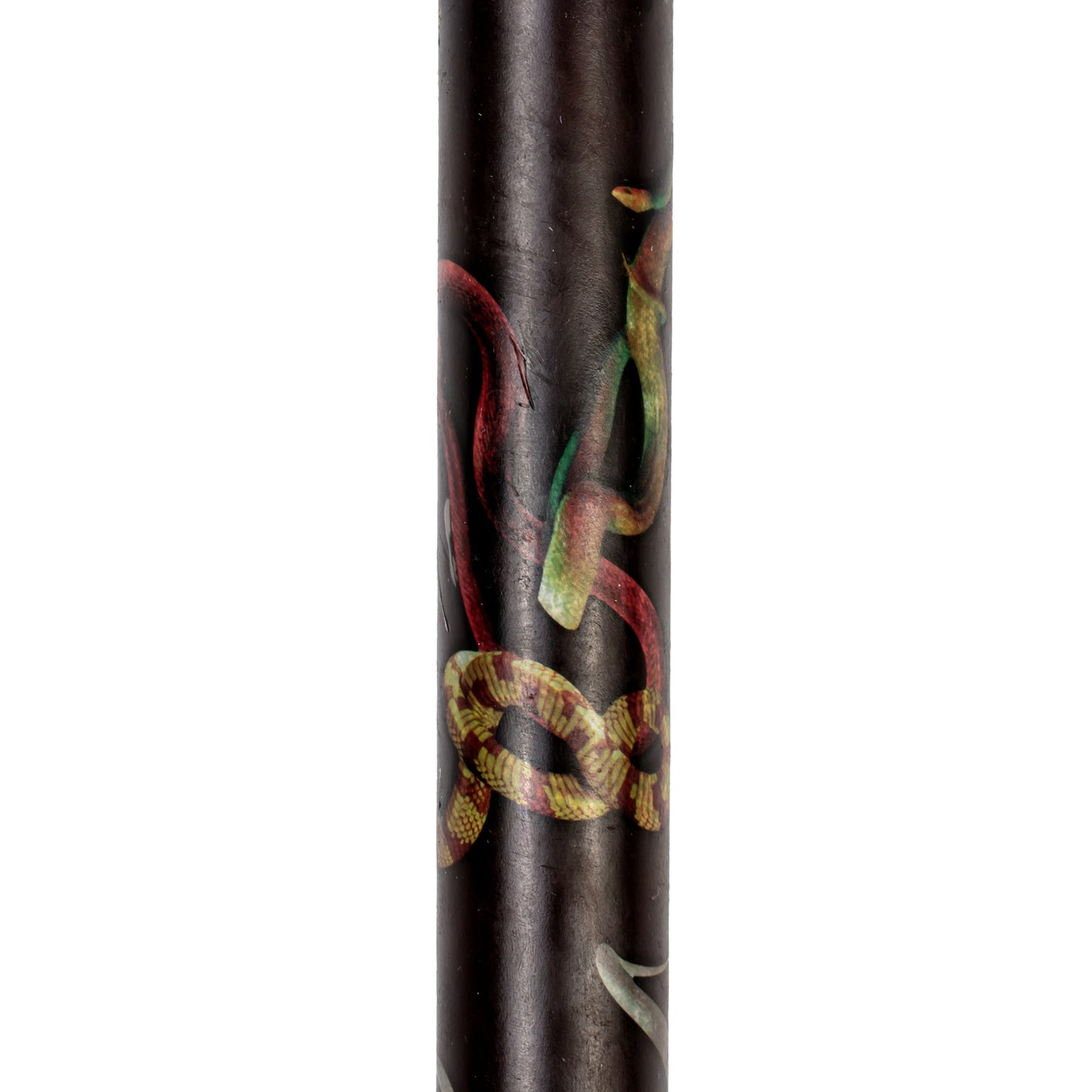 TOILETPAPER Set of 2 Stem Candles SNAKES BLACK