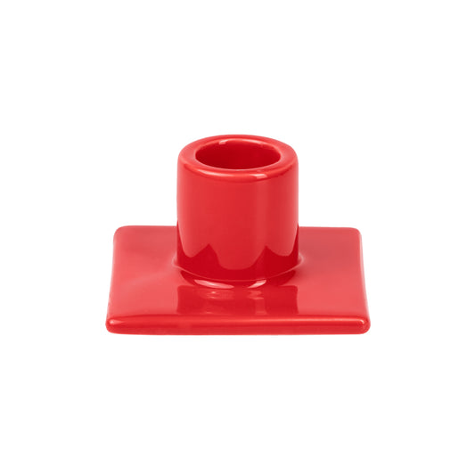 RED Taper candle holder