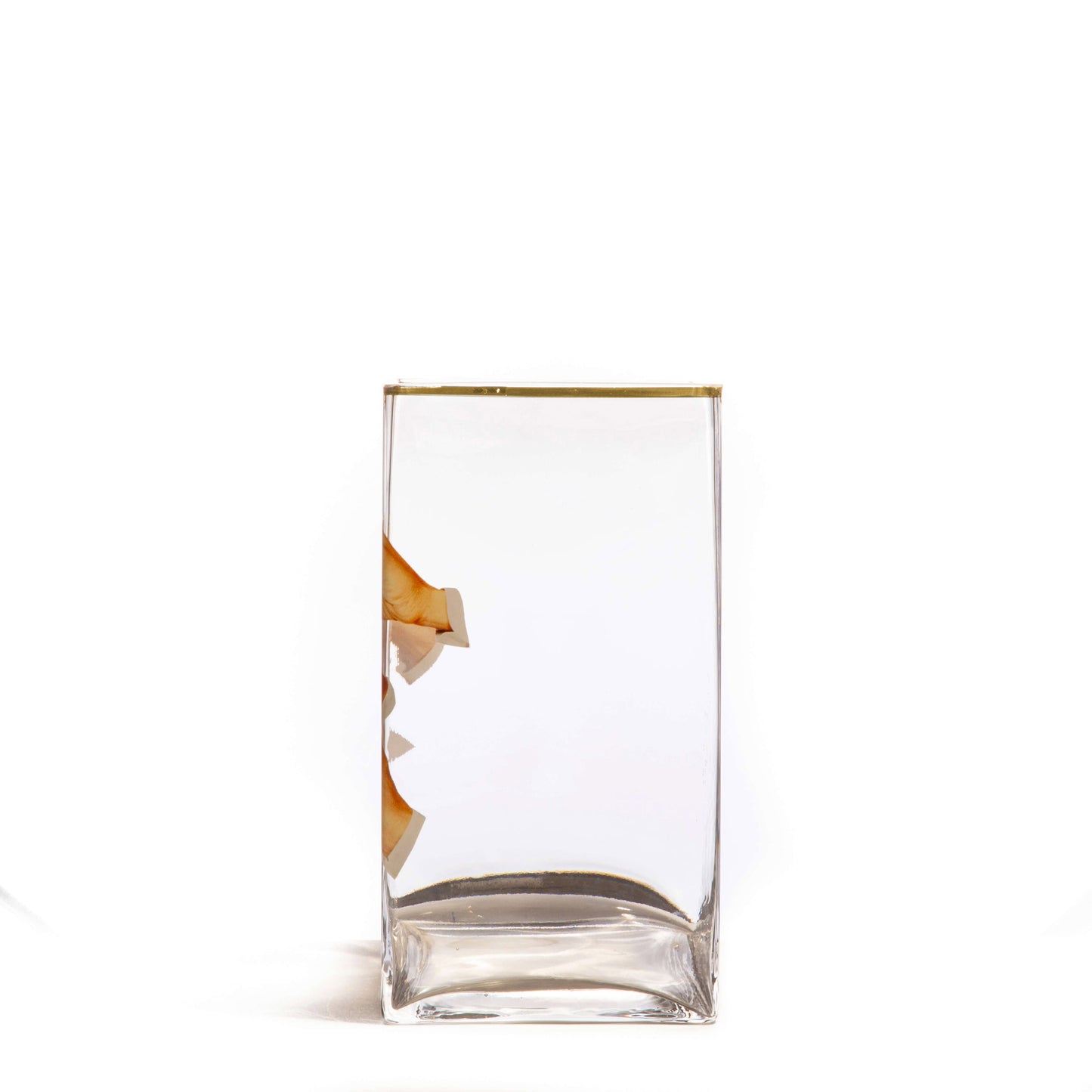 Glass vase big Lipstick