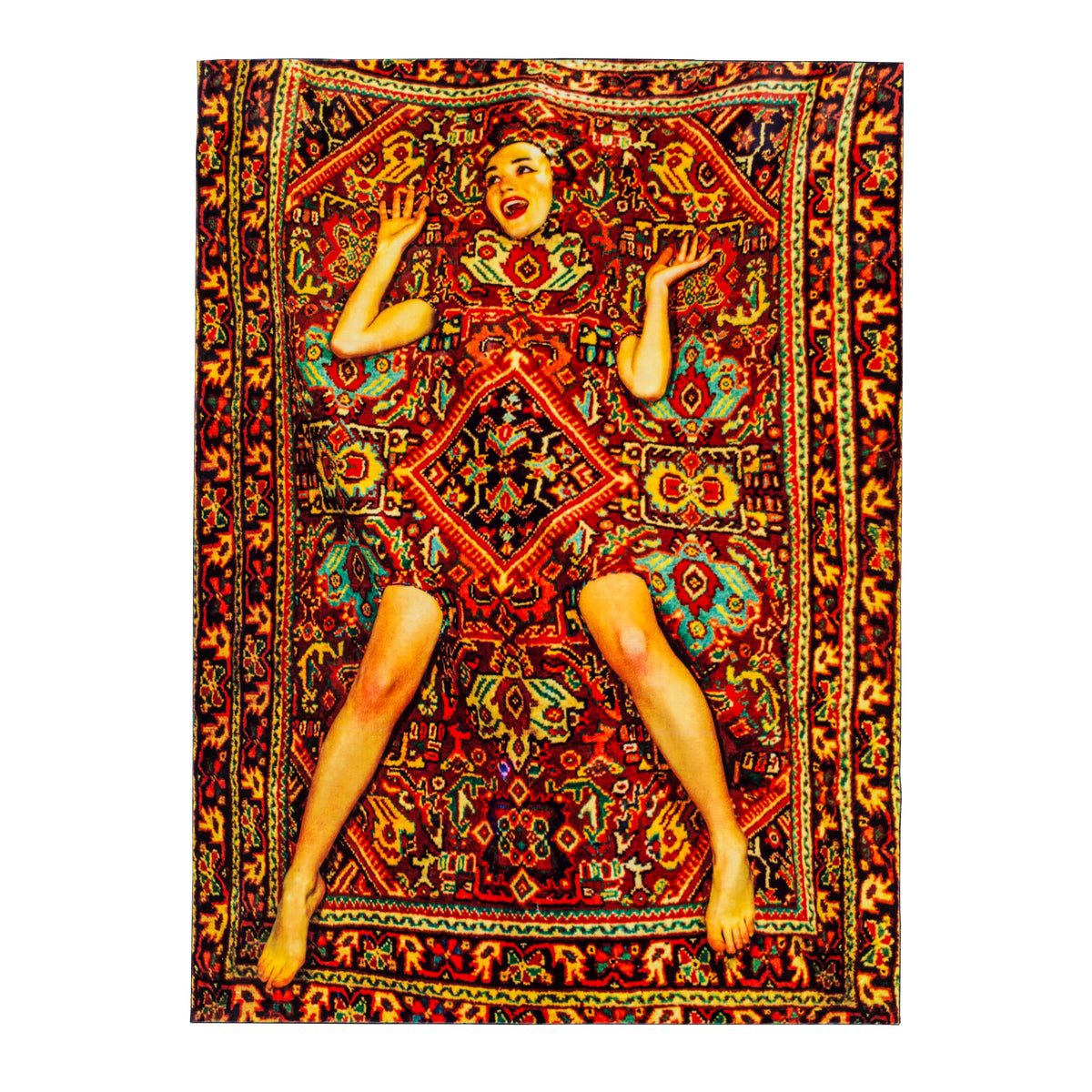 Rectangular Rug LADY ON CARPETS – SELETTI