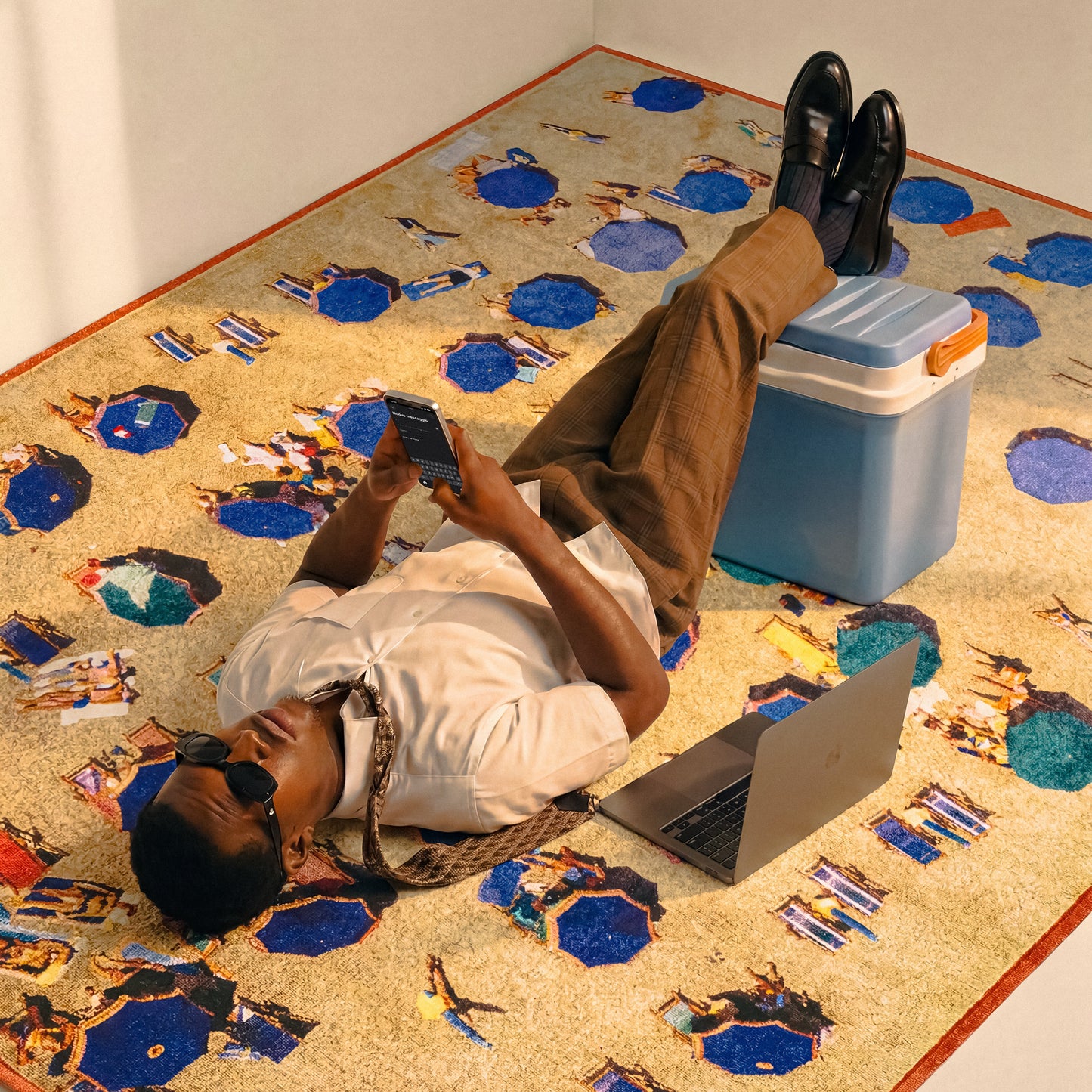 Tappeto “Holiday at the seaside # 18” - ©GG x Seletti