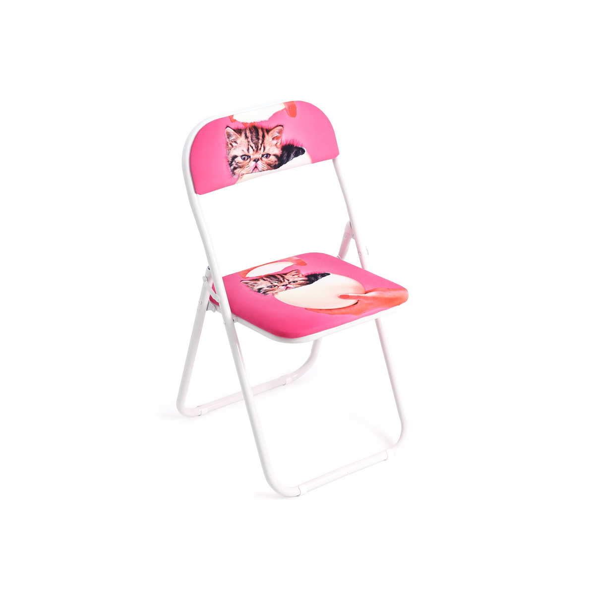 TOILETPAPER PETS FOLDING CHAIR - CAT SURPRISE