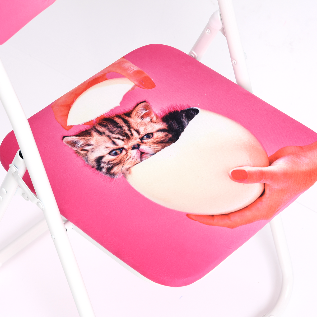 TOILETPAPER PETS FOLDING CHAIR - CAT SURPRISE