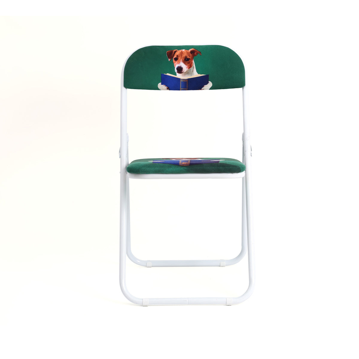 TOILETPAPER PETS FOLDING CHAIR - NERDY DOG