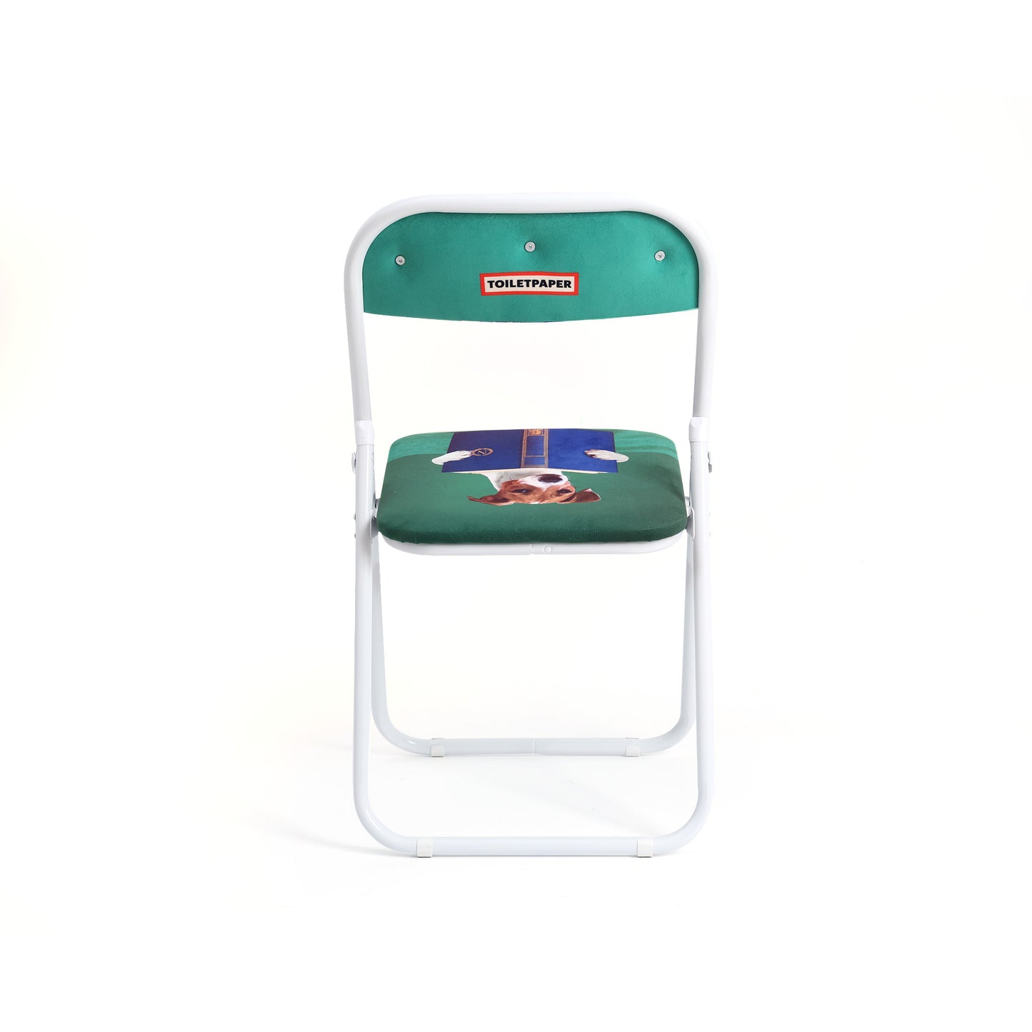 TOILETPAPER PETS FOLDING CHAIR - NERDY DOG