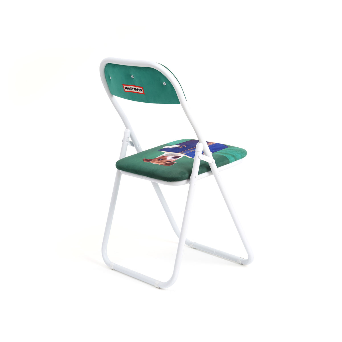 TOILETPAPER PETS FOLDING CHAIR - NERDY DOG