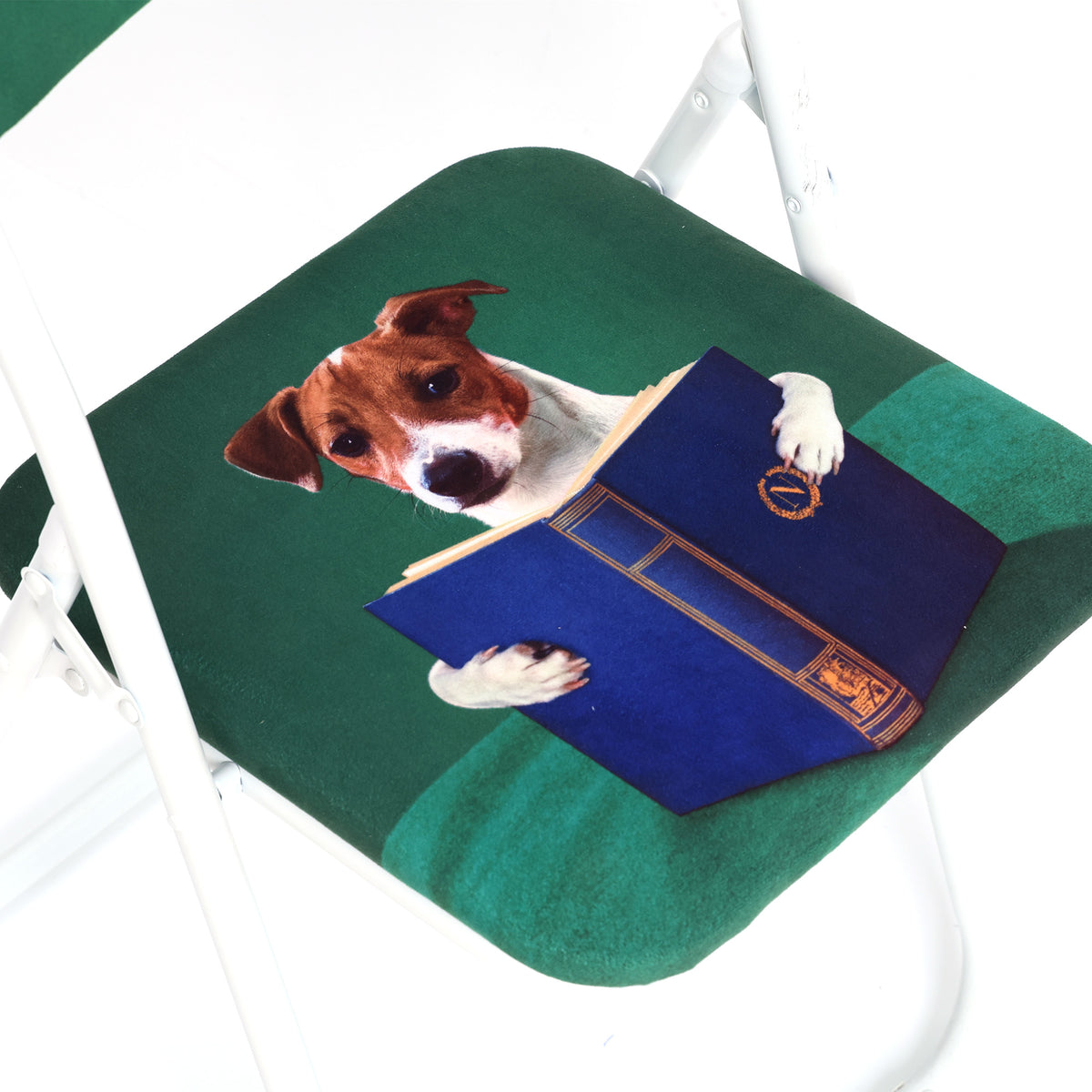 TOILETPAPER PETS FOLDING CHAIR - NERDY DOG