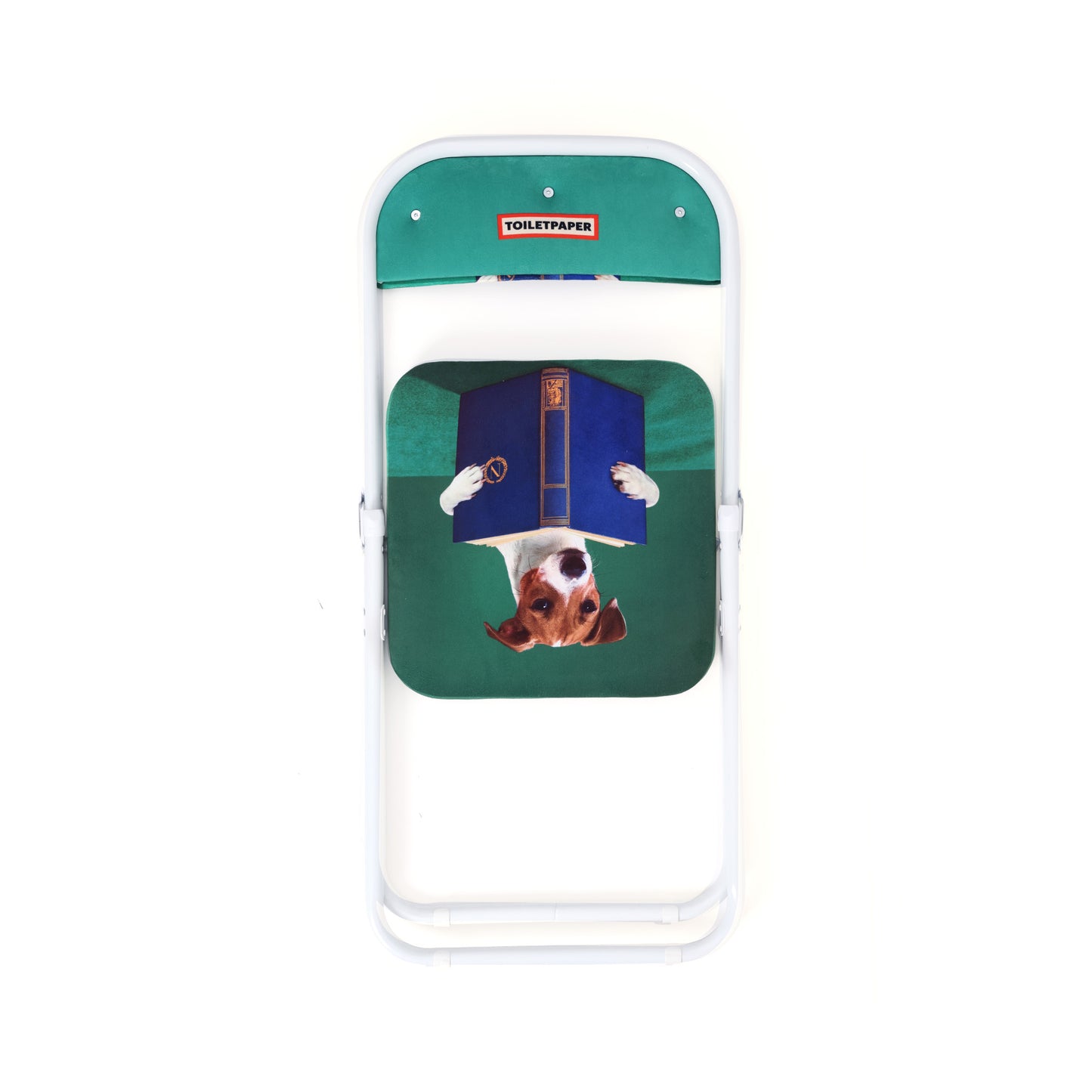 TOILETPAPER PETS FOLDING CHAIR - NERDY DOG