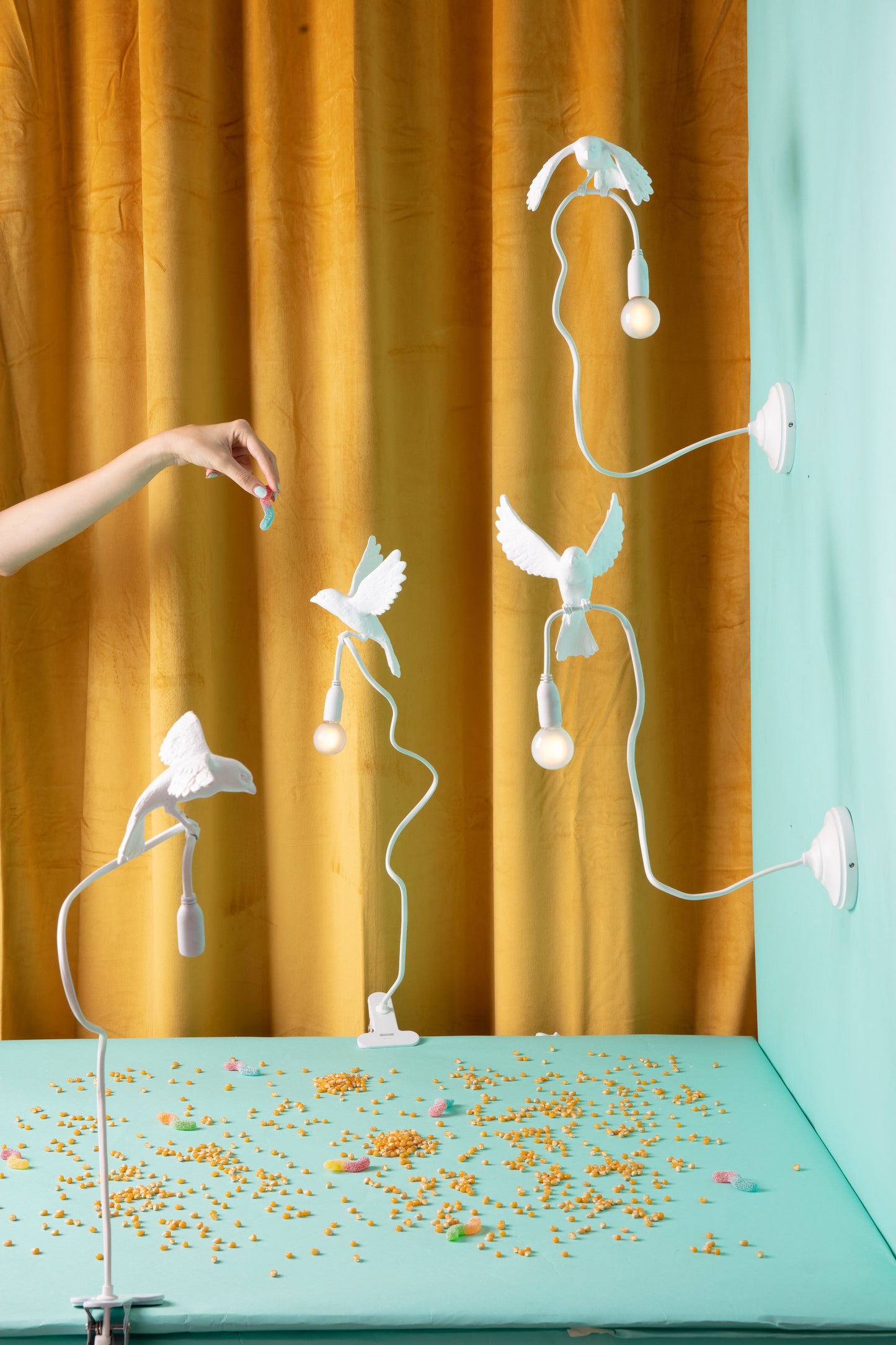 Lampada Sparrow con morsetto - Cruising