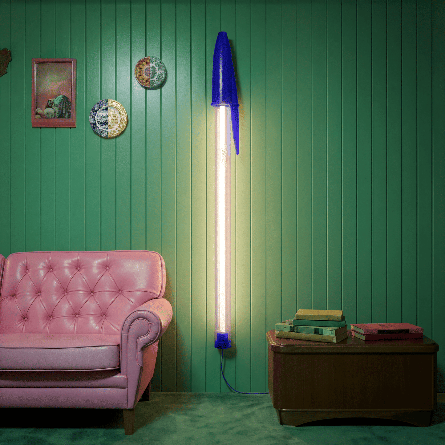 BIC LAMP - BLUE