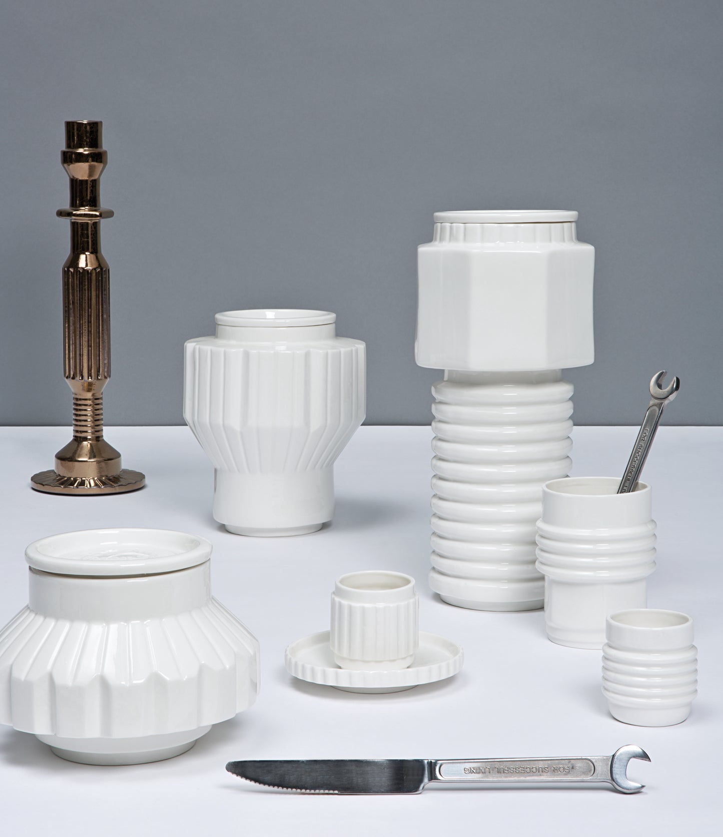 Machine Collection Container h. 7,4