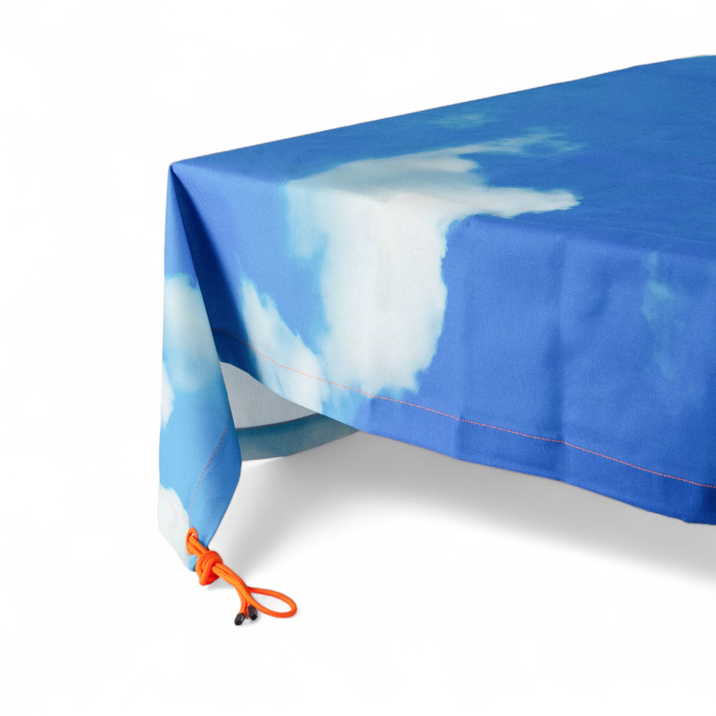 Cotton tablecloth - Cm 160X270 CIELO