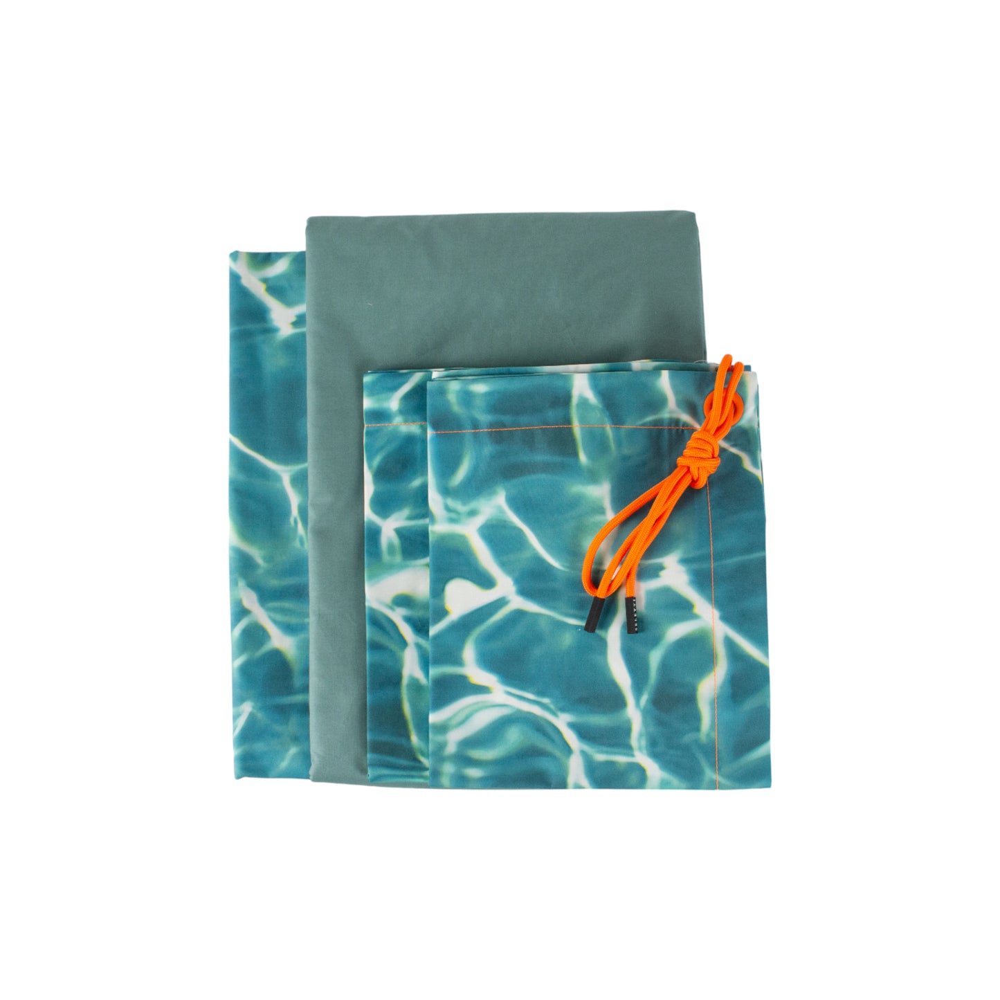 Completo lenzuola estivo - Cm 250x290 ACQUA