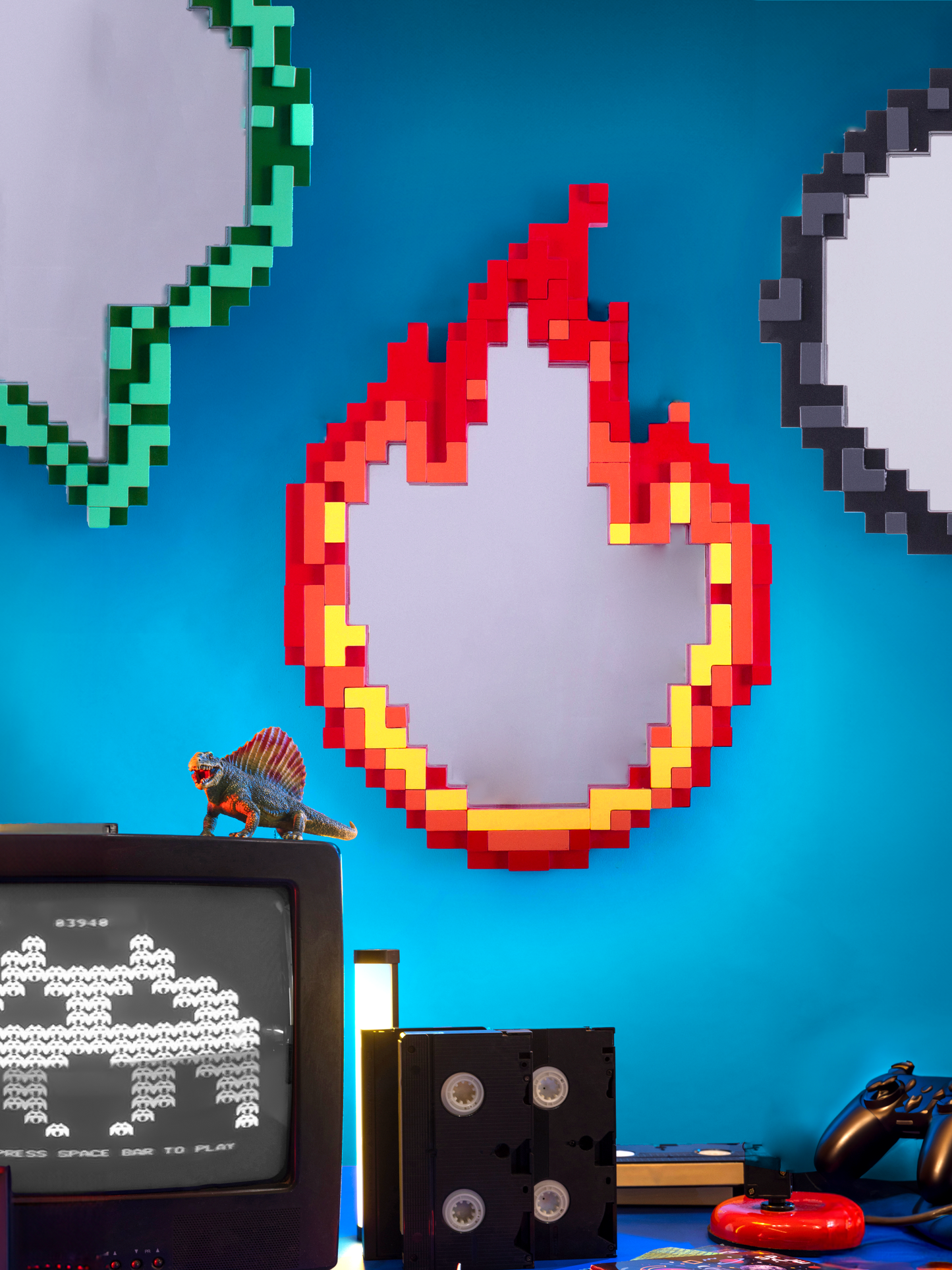 Pixel mirror - Flame