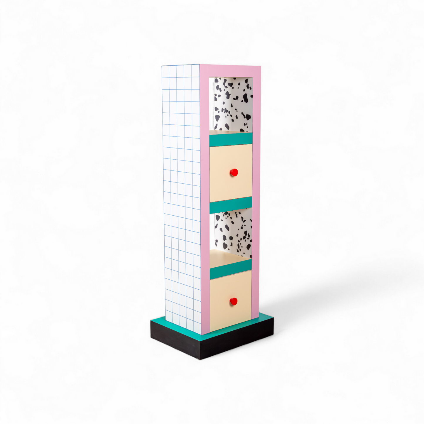 SUPERSHELF BATHROOM BLUE GRID