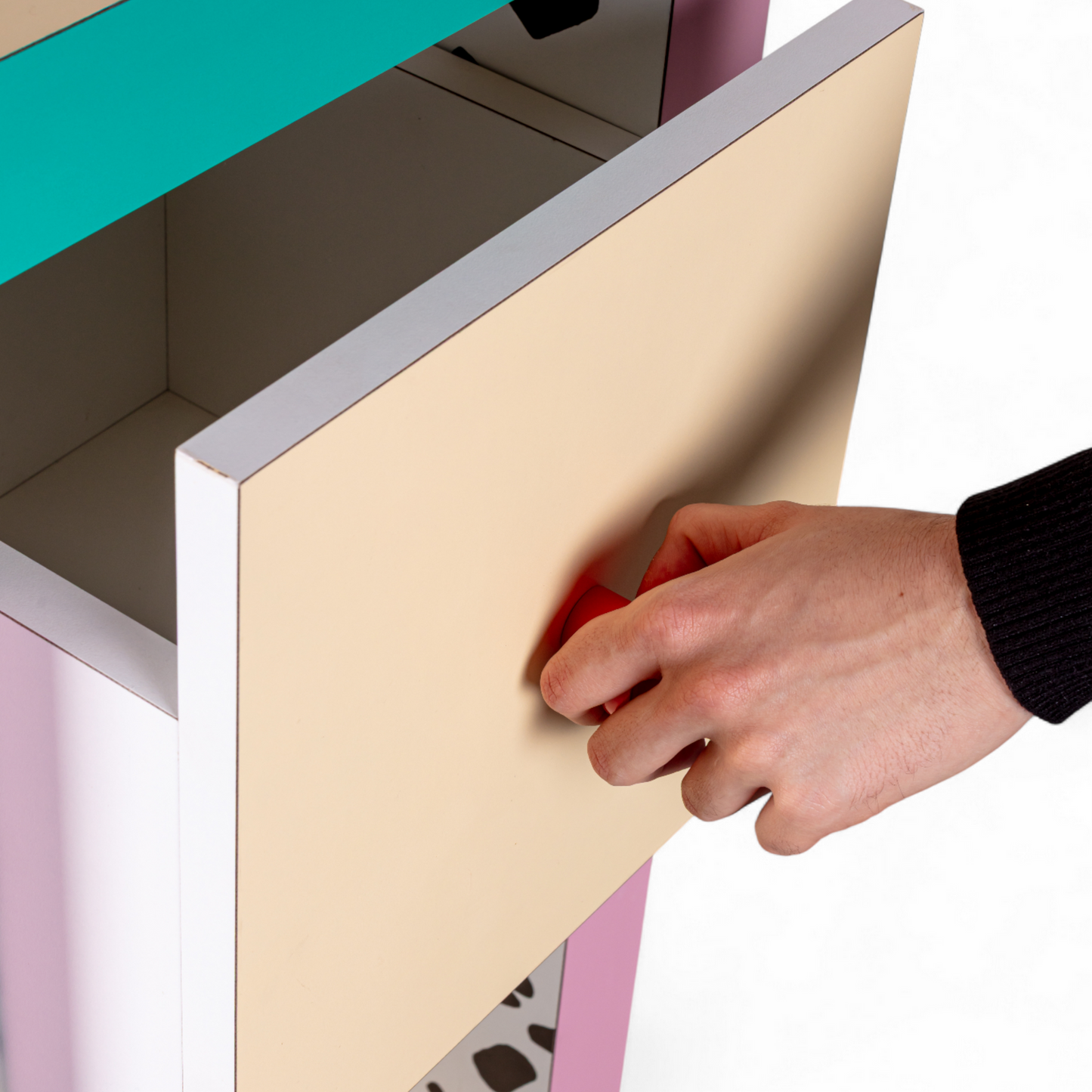 SUPERSHELF BATHROOM BLUE GRID