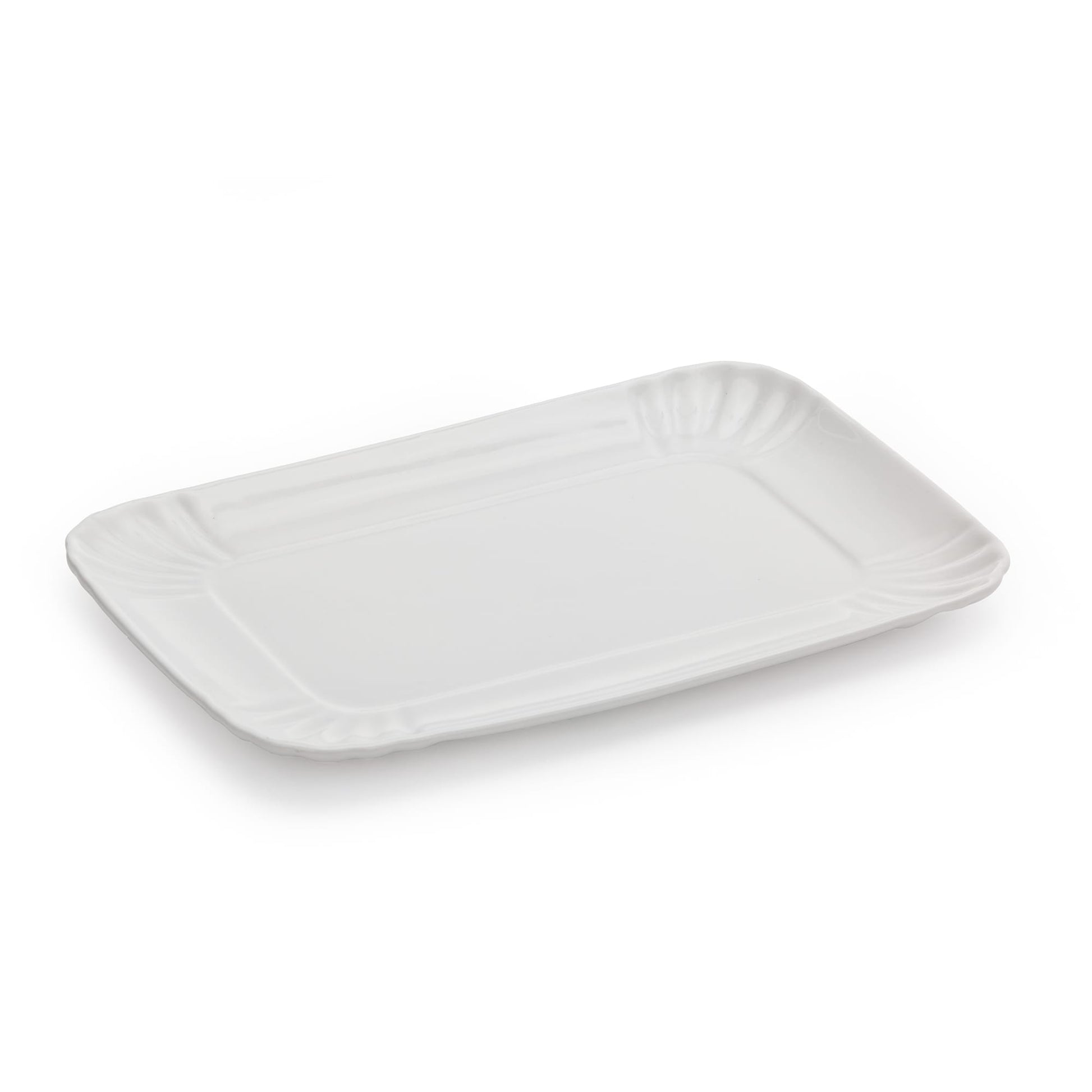 Borosilicate Glass Rectangular Glass Serving Tray Estetico