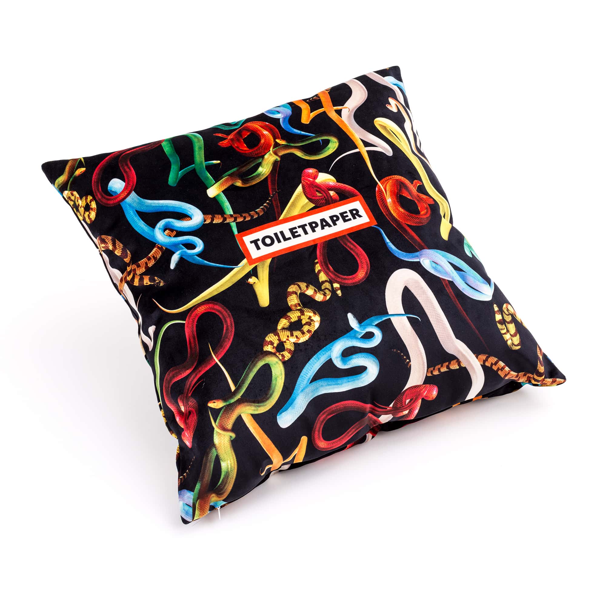 TOILETPAPER カラフルスネーククッション Seletti-Toiletpaper-Magazine-