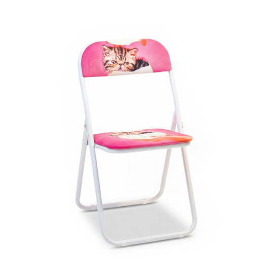 TOILETPAPER PETS FOLDING CHAIR - CAT SURPRISE