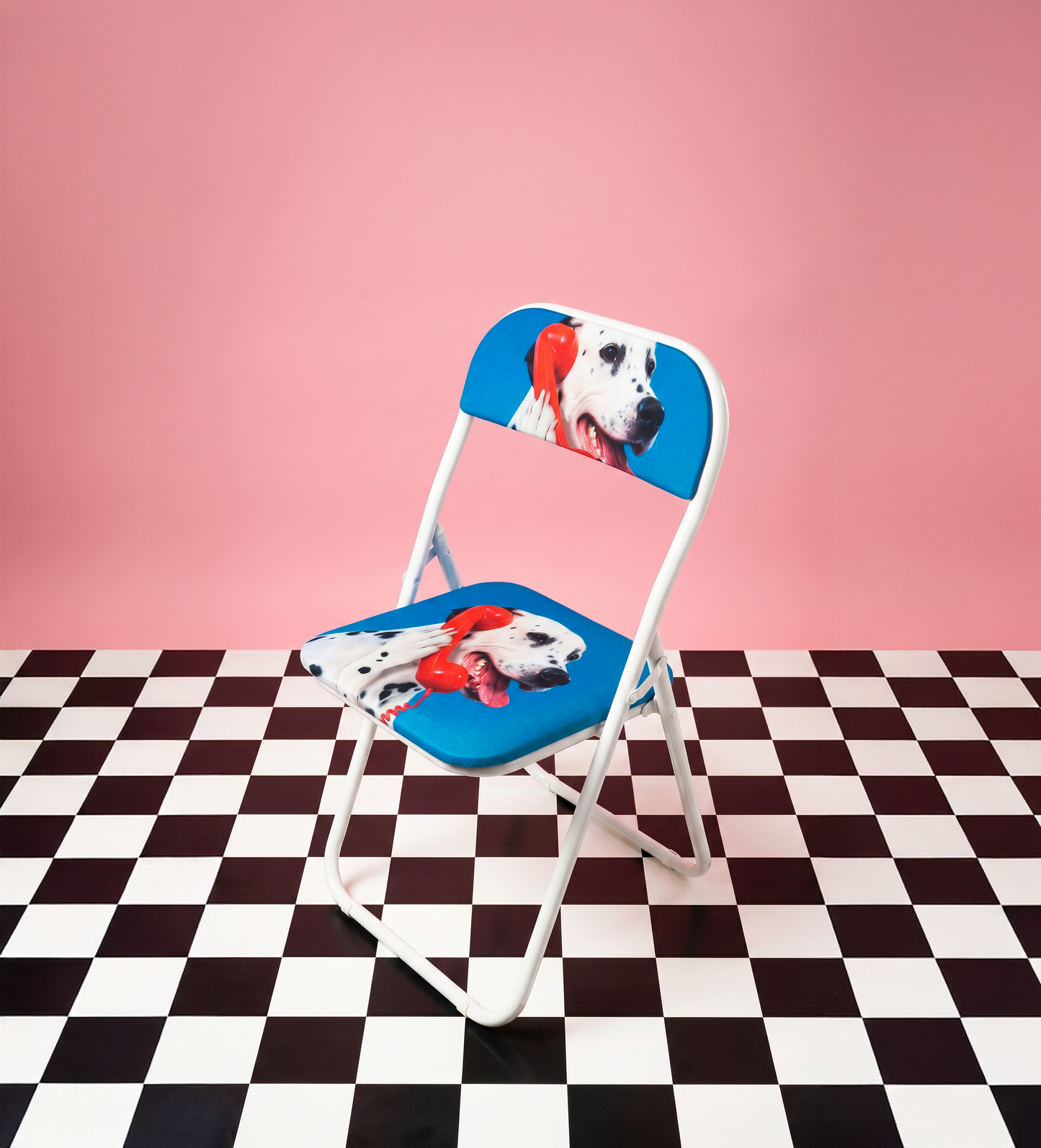 TOILETPAPER PETS FOLDING CHAIR - DOG CALL CENTER