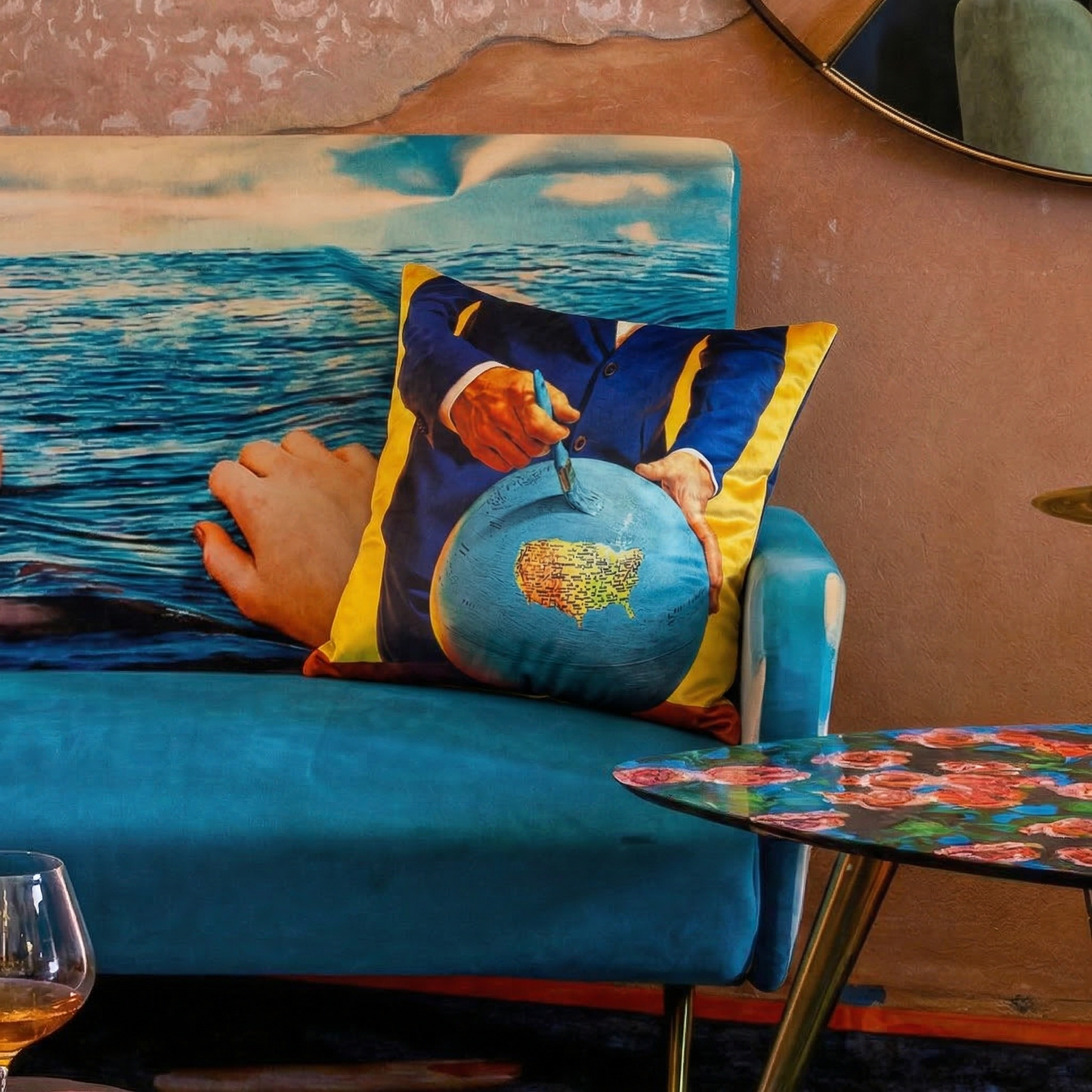 Cuscino Globe con imbottitura in poliestere