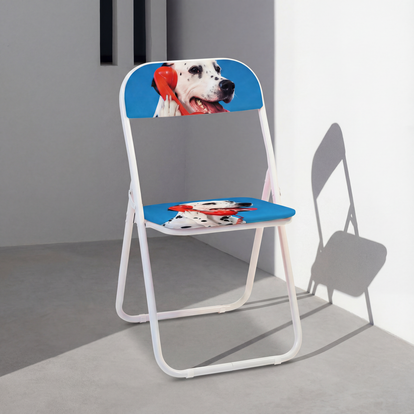 TOILETPAPER PETS FOLDING CHAIR - DOG CALL CENTER