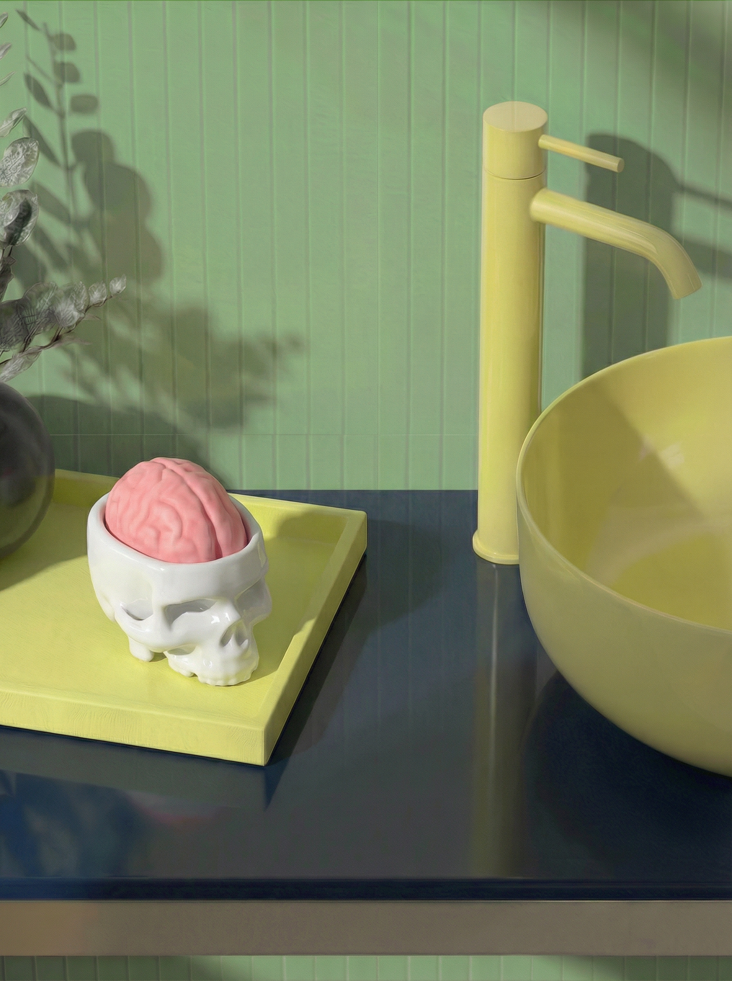 Brain wash - White