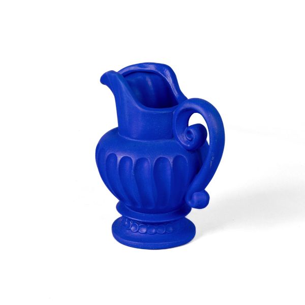 Terracotta Vase Caraffa Blue