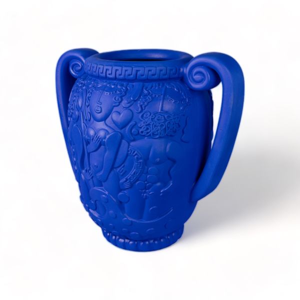Terracotta Amphora Blue