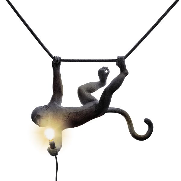 Seletti-Marcantonio-Monkey-lamp-black-swing-14916-WtoB 2Z6A7225