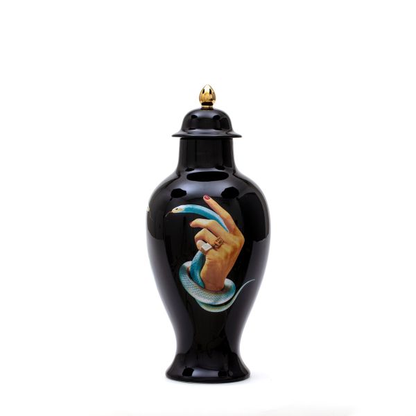 Vase  Hands with Snakes