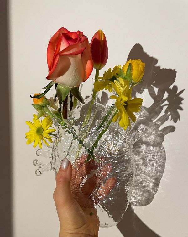 Love in Bloom Glass